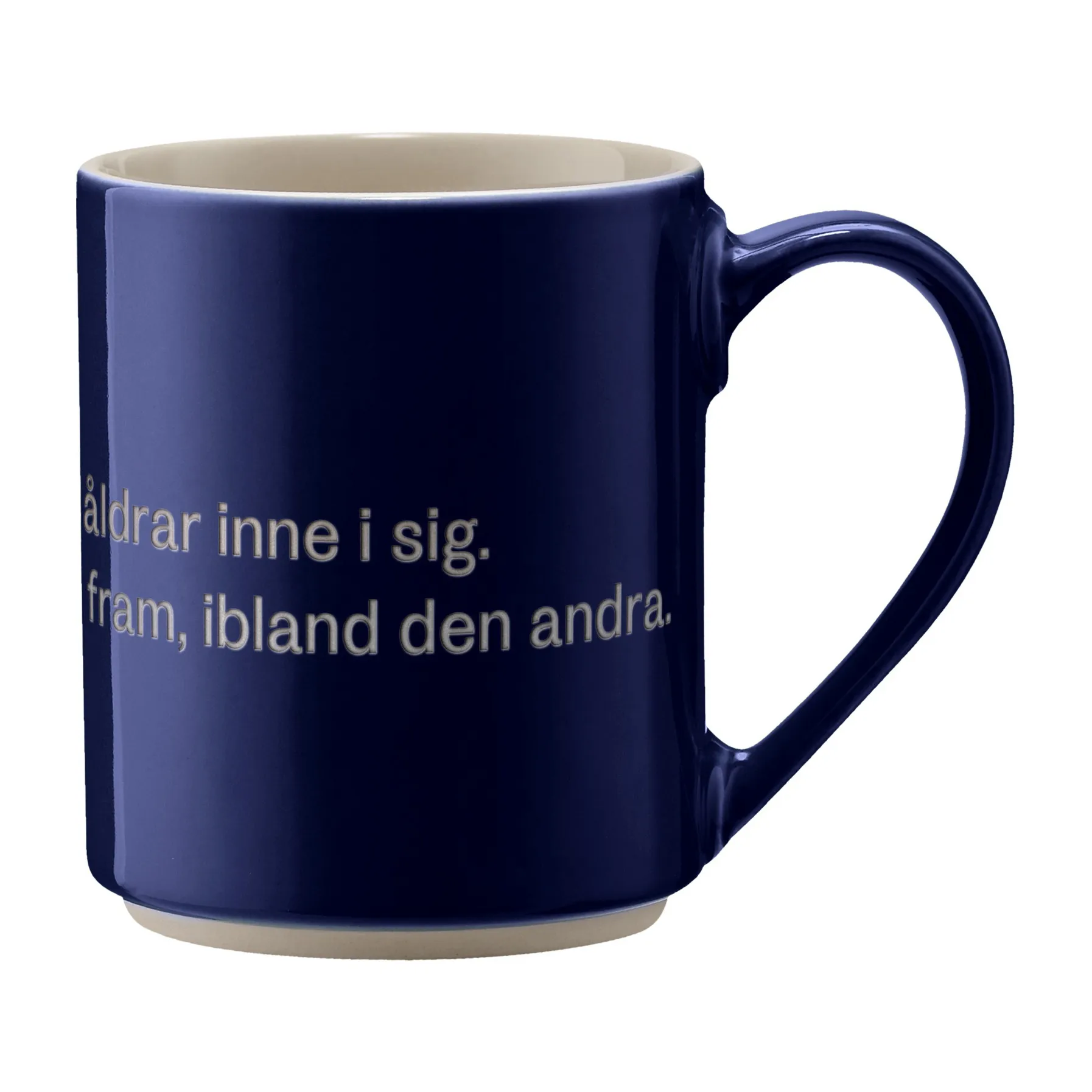Mug Astrid Lindgren, Man har ju alla åldrar, Texte en suédois Design House Stockholm