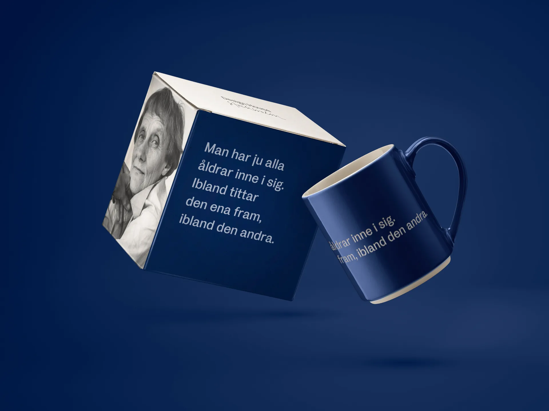 Mug Astrid Lindgren, Man har ju alla åldrar, Texte en suédois Design House Stockholm