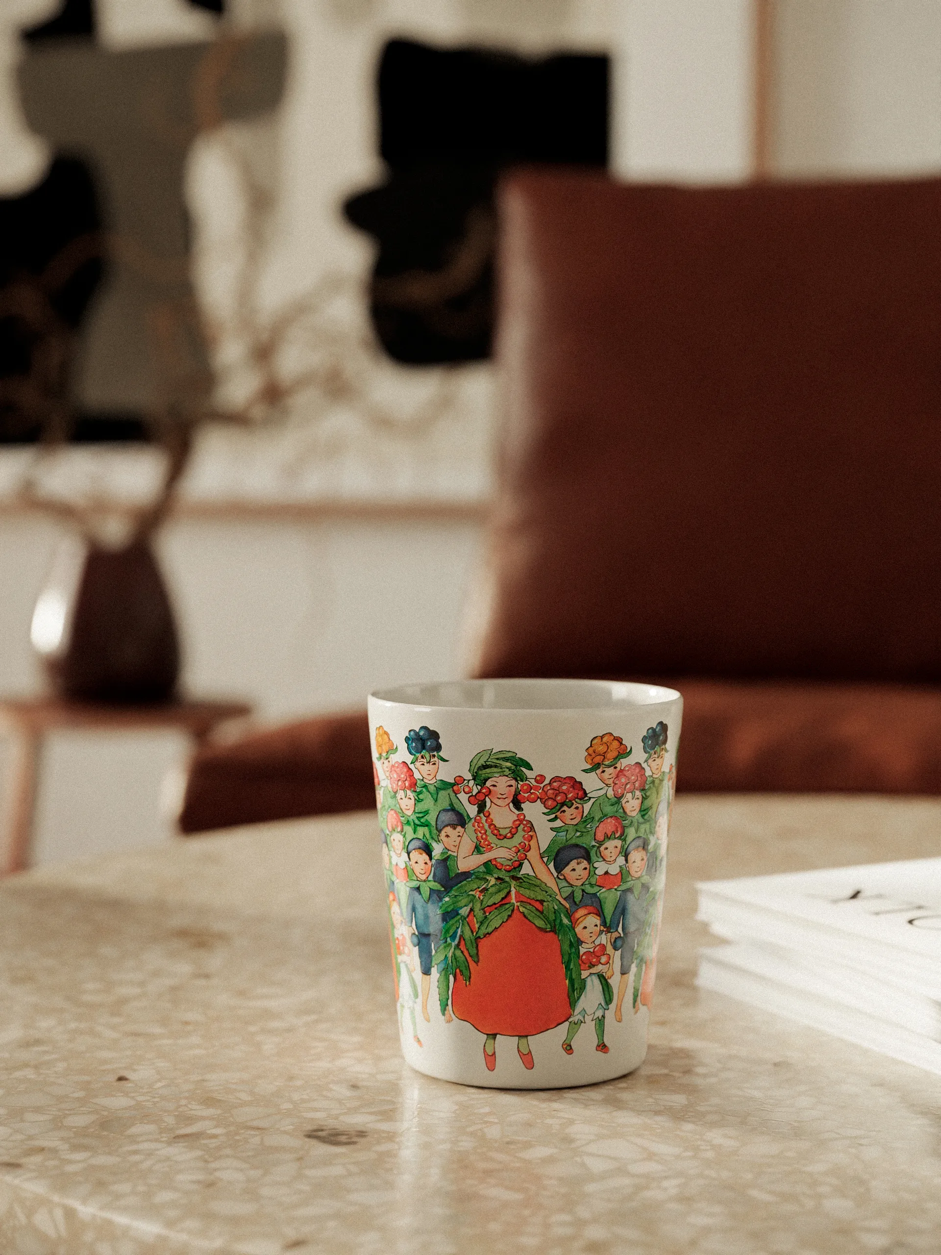 Mug August 28 cl, White Design House Stockholm