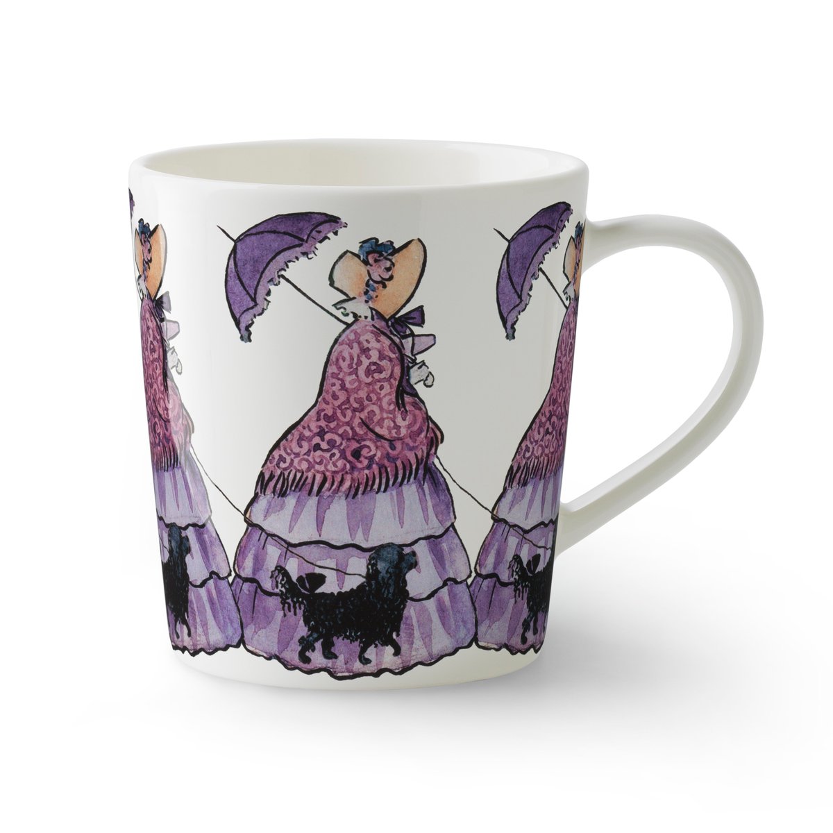 design house stockholm mug aunt lavender avec poignée 40 cl