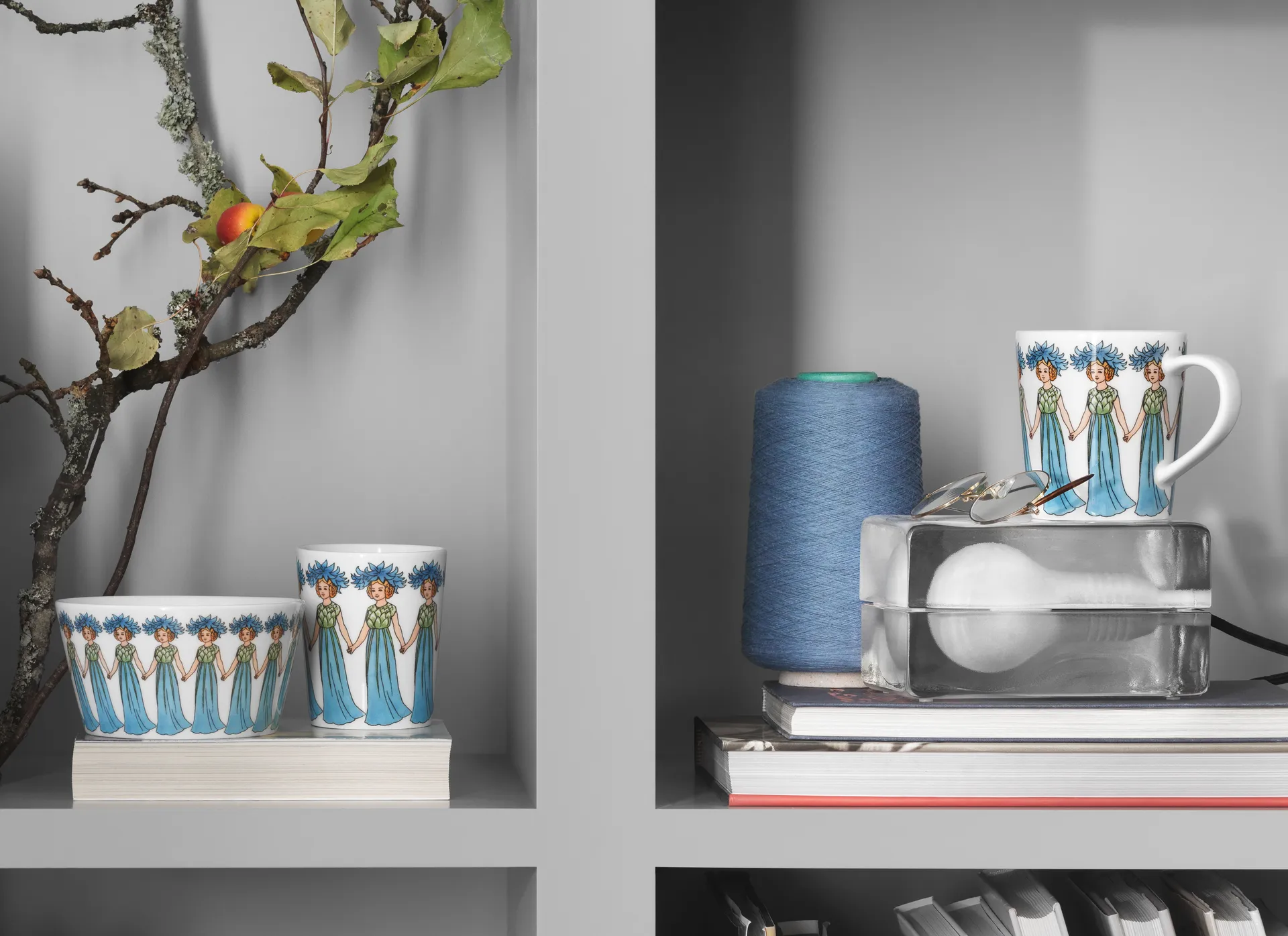 Mug Blåklint, 28 cl Design House Stockholm