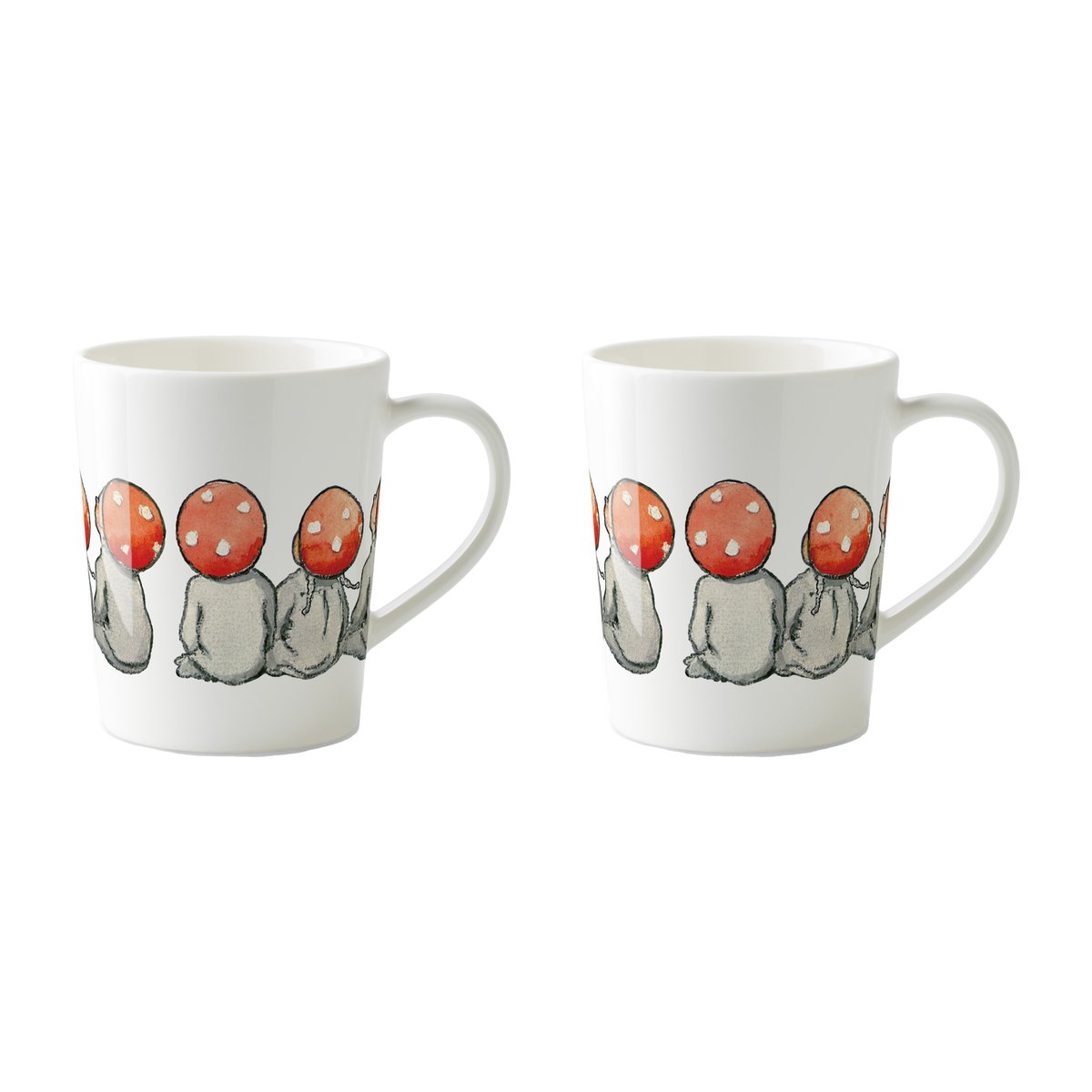 Design House Stockholm Mug Children of the forest, pack de 2 10 cl