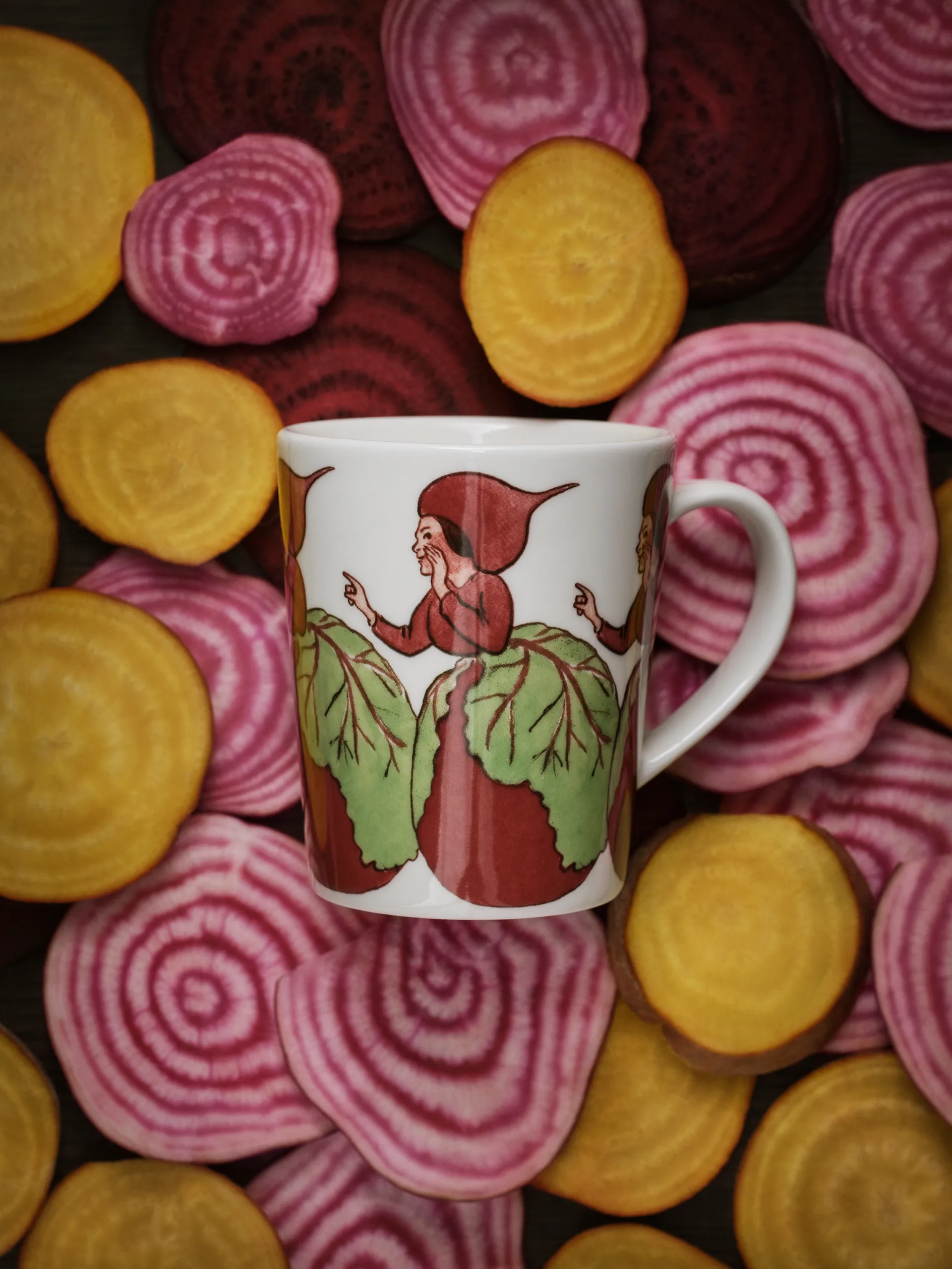 Mug Mrs Beetroot, 28 cl, avec poignée Design House Stockholm