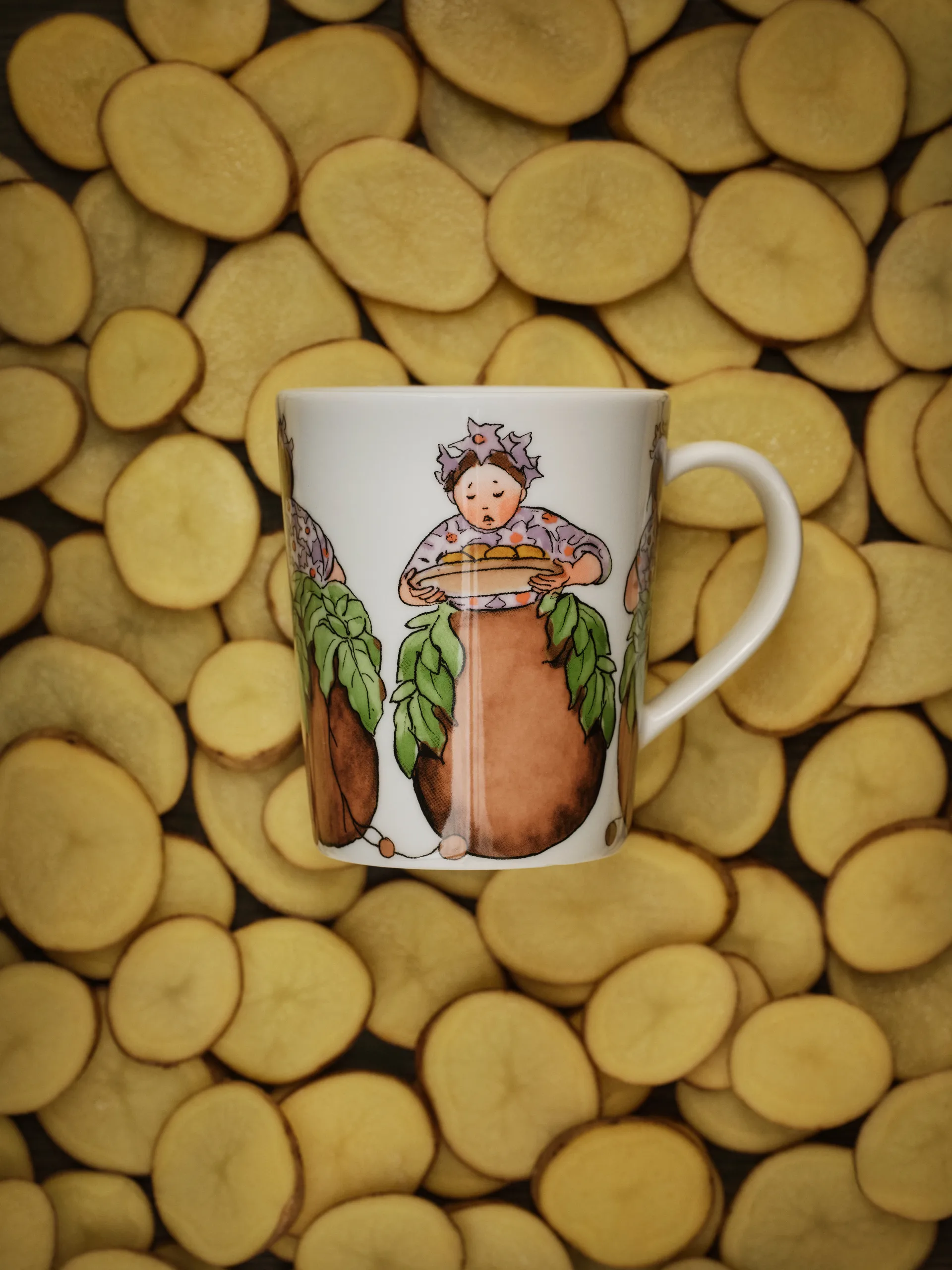 Mug Mrs Potato, 28 cl, avec poignée Design House Stockholm