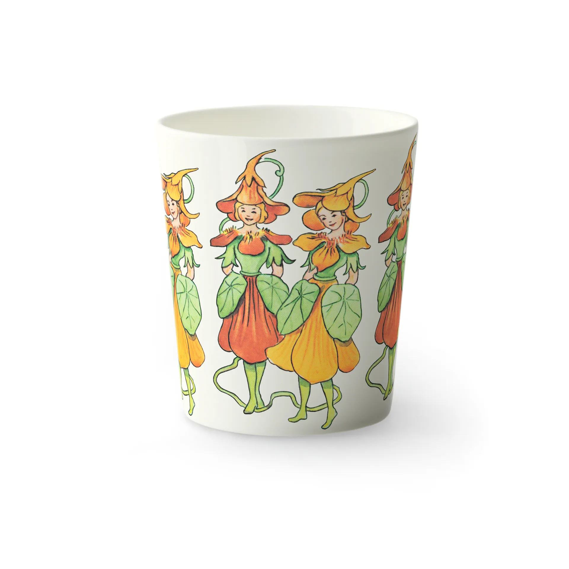 Mug Nasturtium 28 cl, White Design House Stockholm