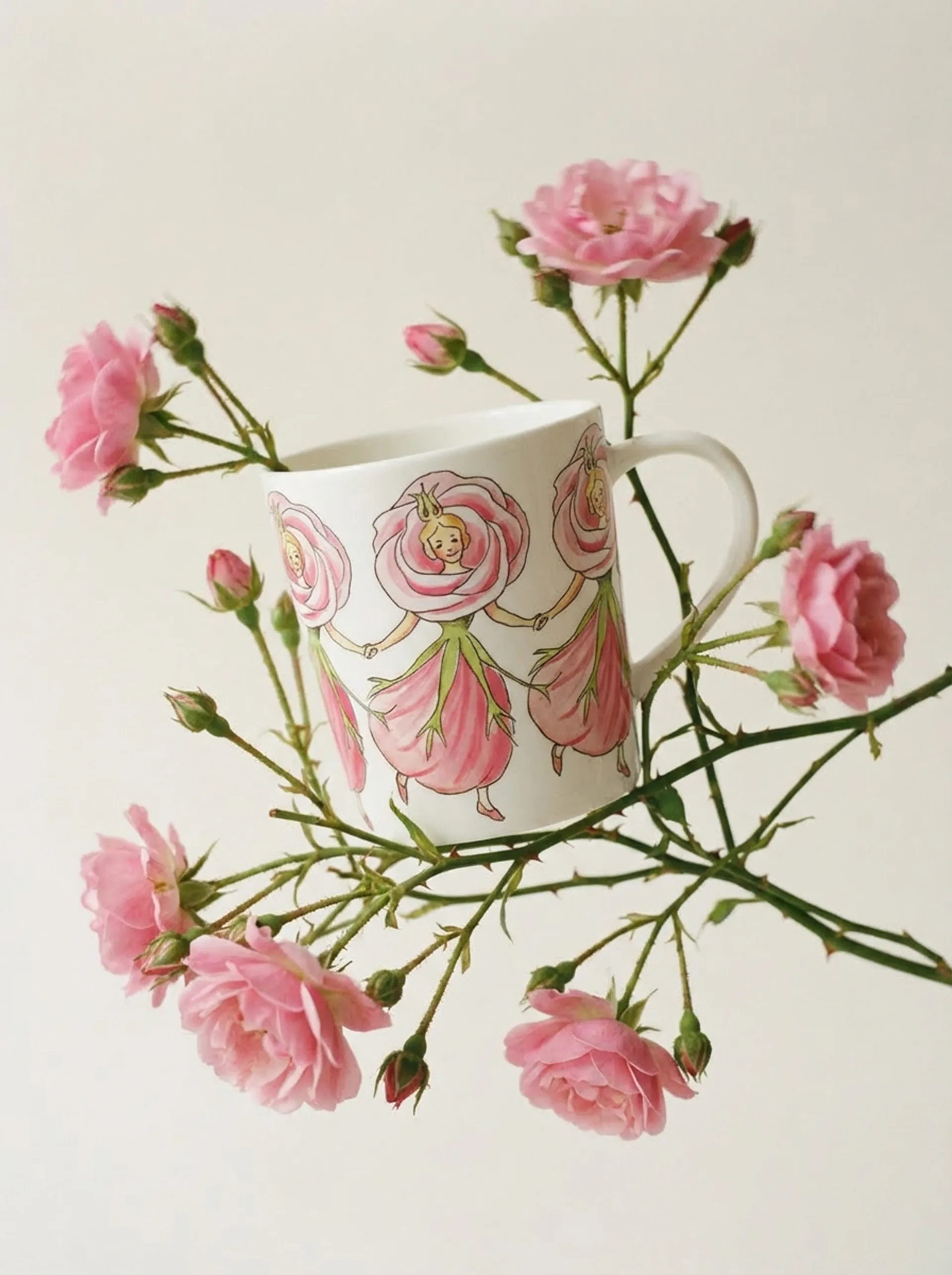 Mug Rose avec poignée, 40 cl Design House Stockholm