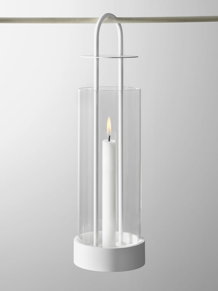 Photophore hurricane Lotus, blanc Design House Stockholm