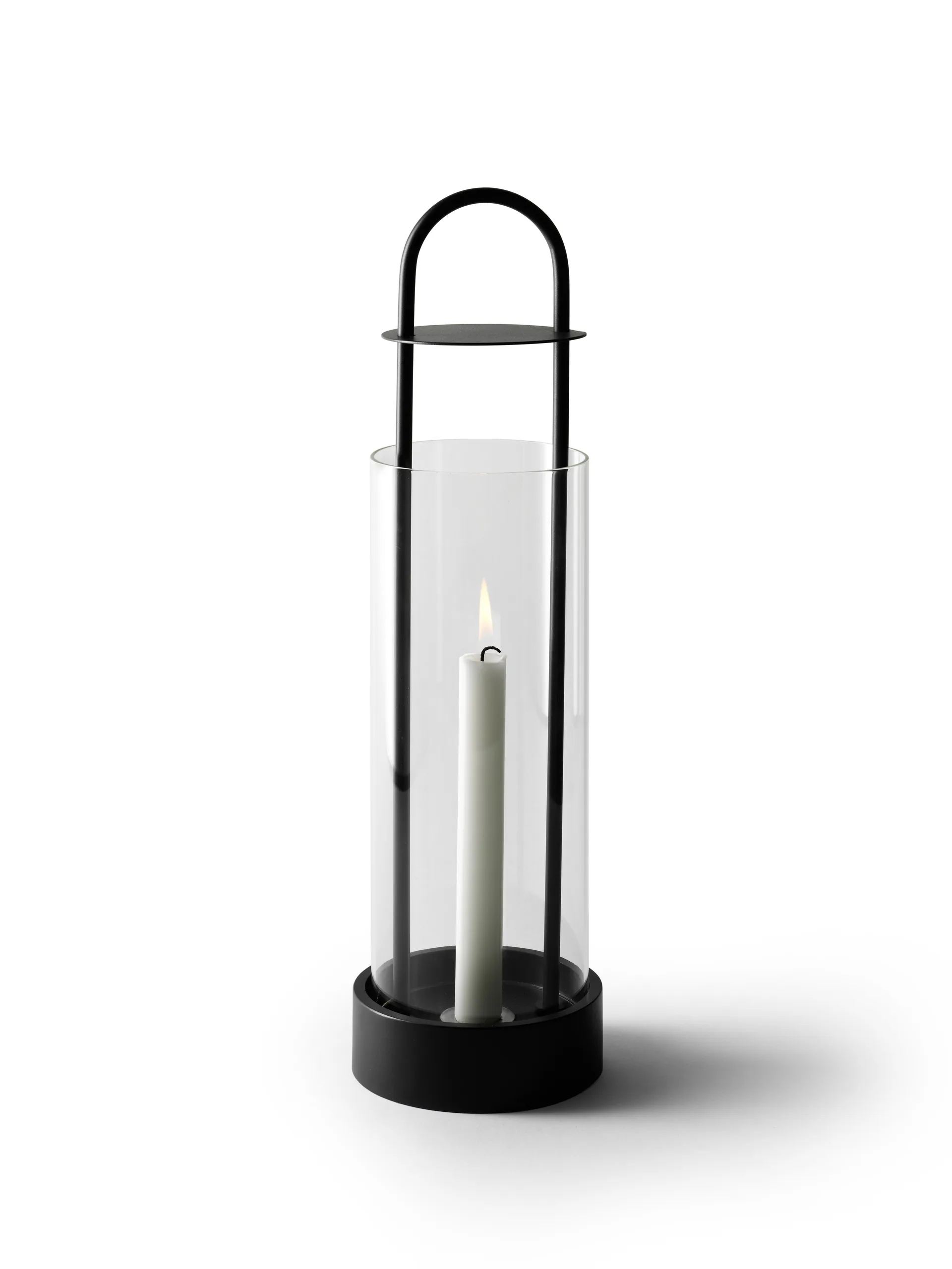 Photophore hurricane Lotus, noir Design House Stockholm