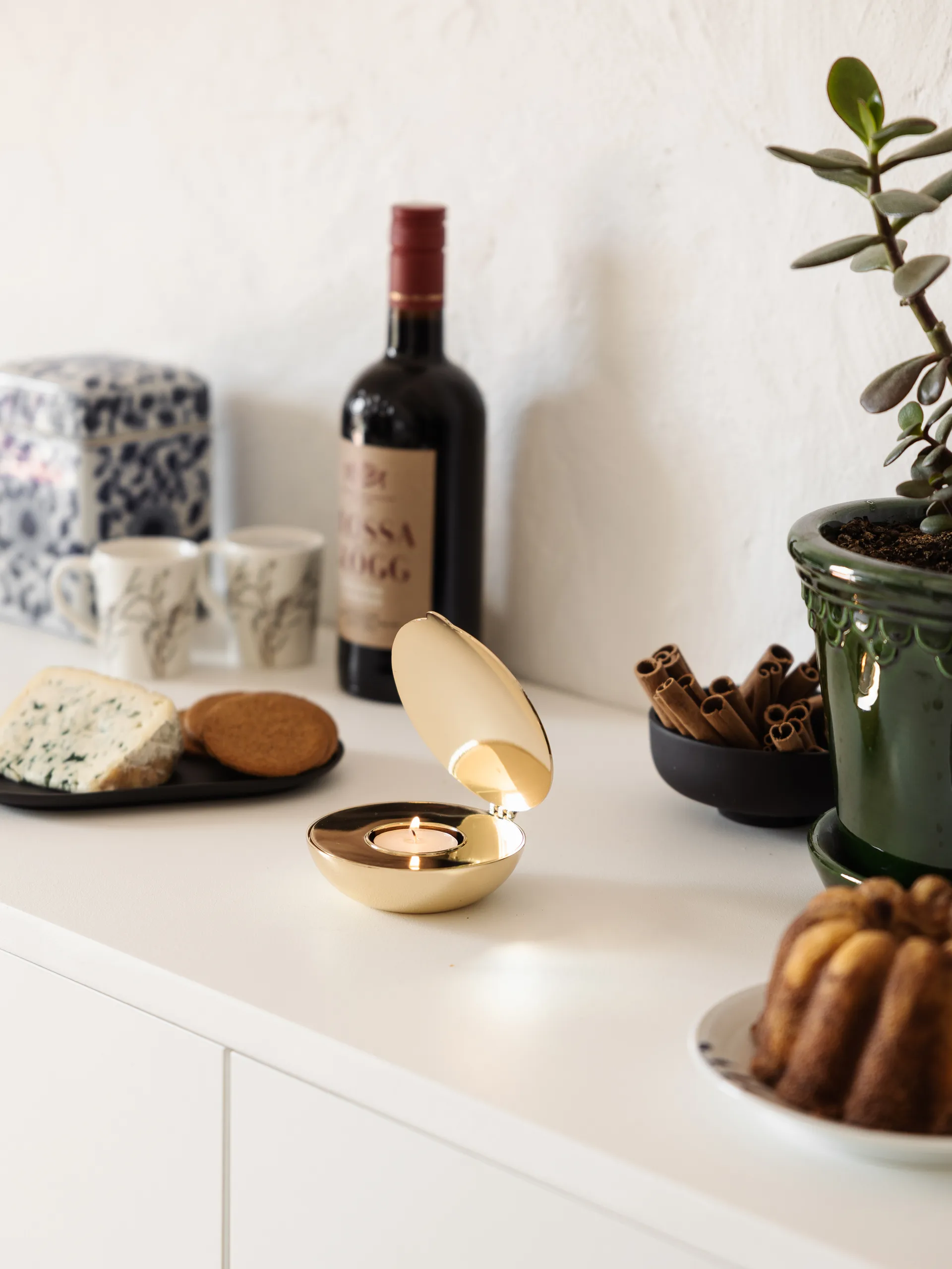 Photophore Shell, laiton Design House Stockholm