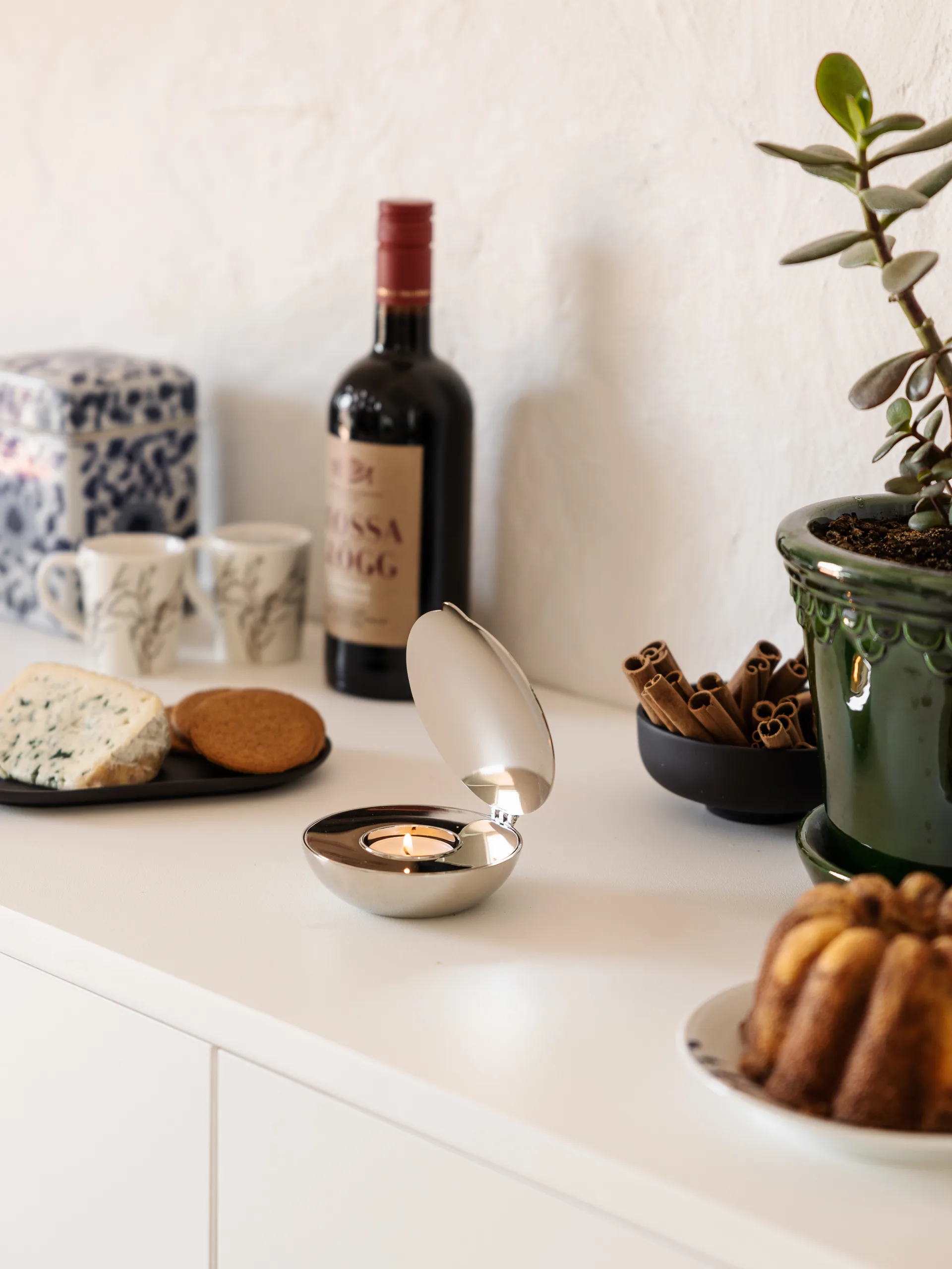 Photophore Shell, nickel Design House Stockholm