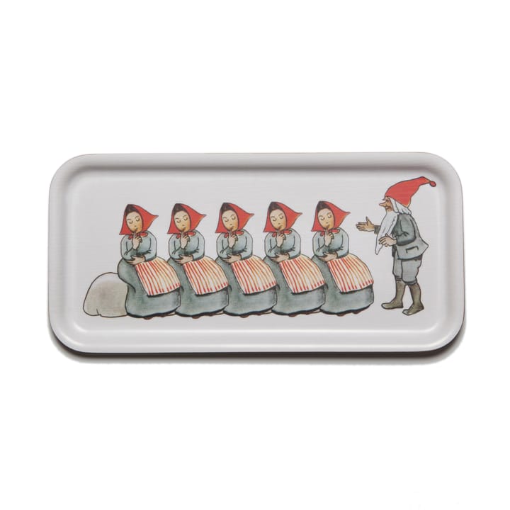 Plateau carré Père et Mère Noël - 28x13 cm - Design House Stockholm