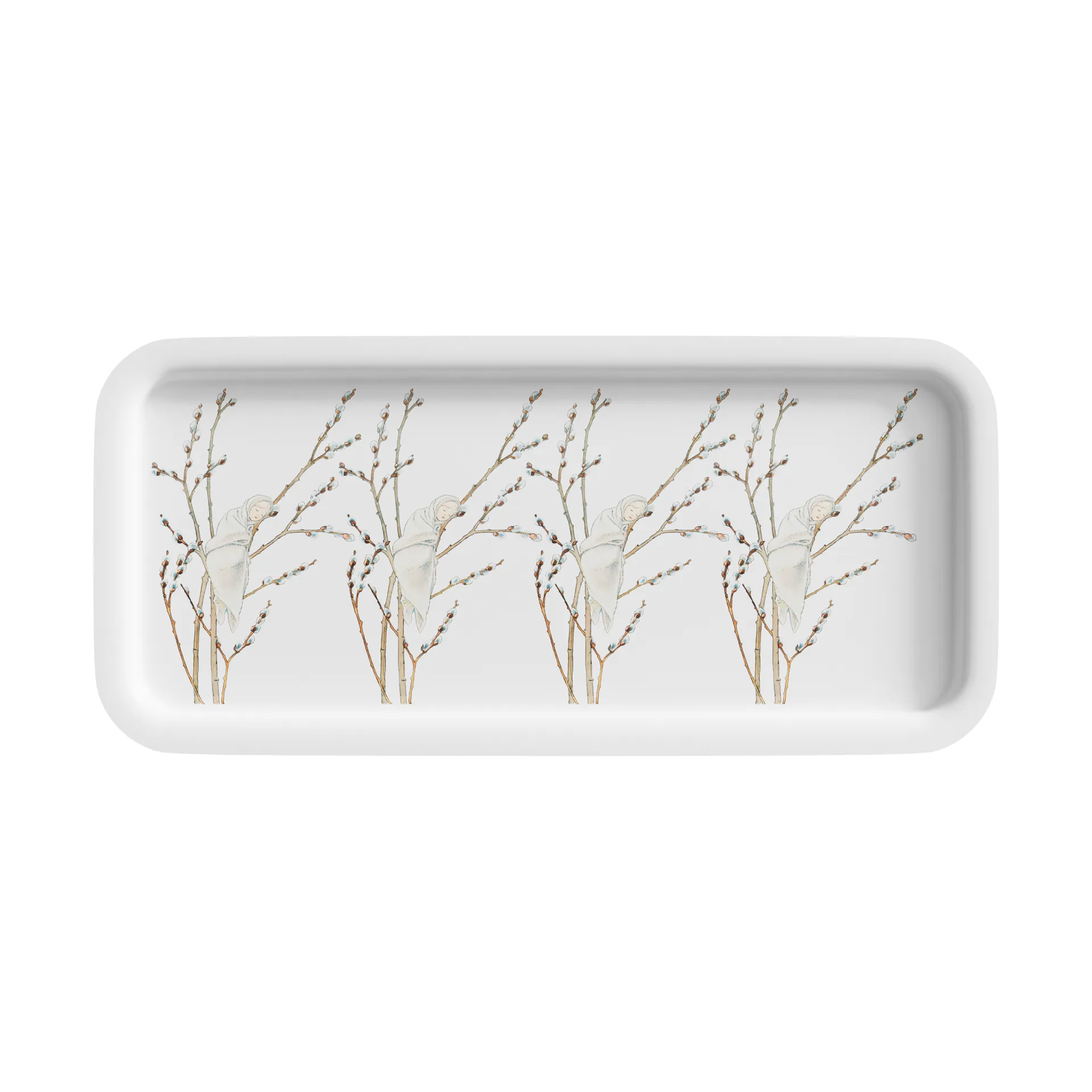 Plateau Little Willow 28x13 cm, Blanc Design House Stockholm