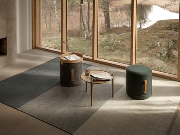 Pouf Björk haut - gris foncé - Design House Stockholm