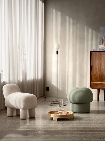 Pouf Lulu 36x65 cm - Cream - Design House Stockholm