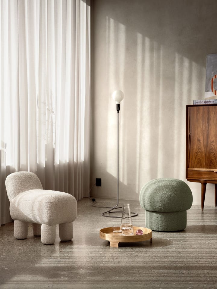 Pouf Lulu 36x65 cm, Cream Design House Stockholm