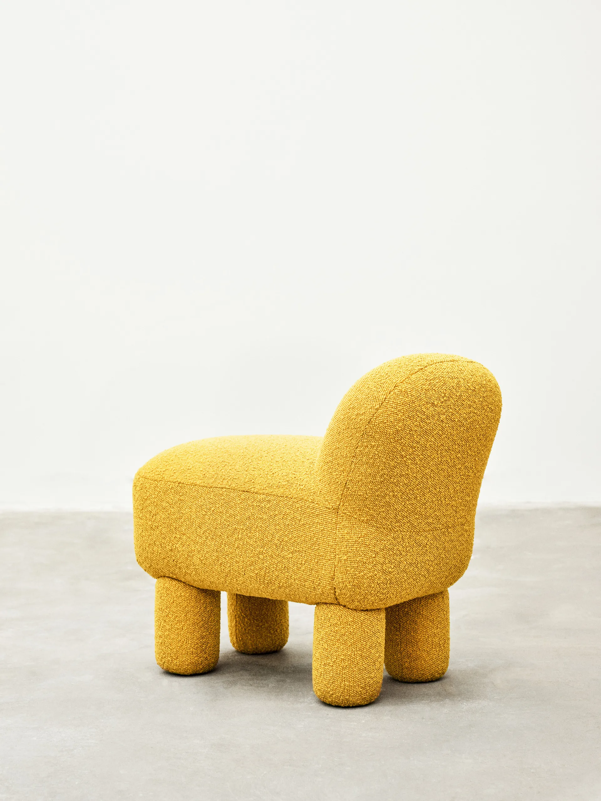 Pouf Lulu 36x65 cm, Yellow Design House Stockholm