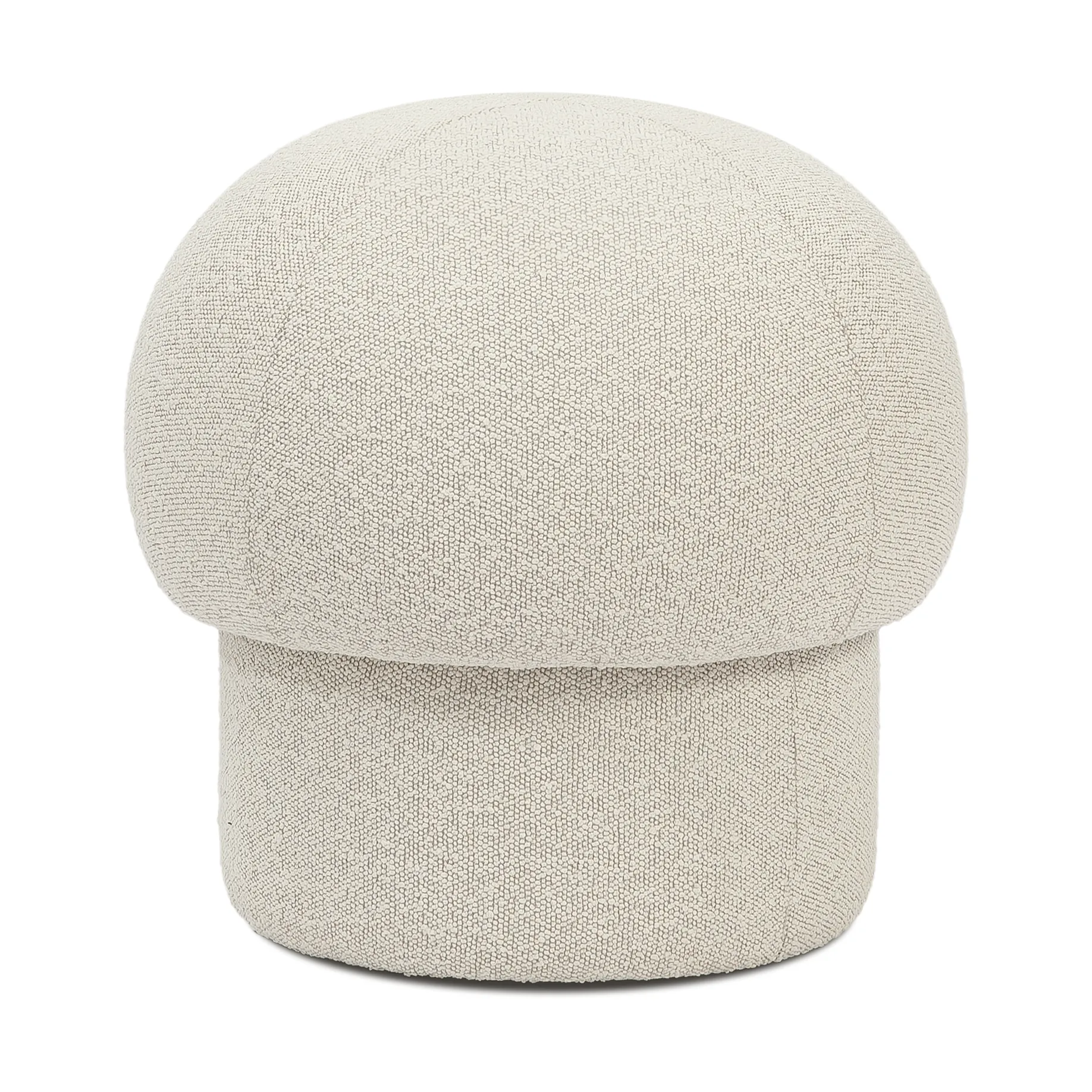 Pouf Uno Ø50 cm, Cream Design House Stockholm