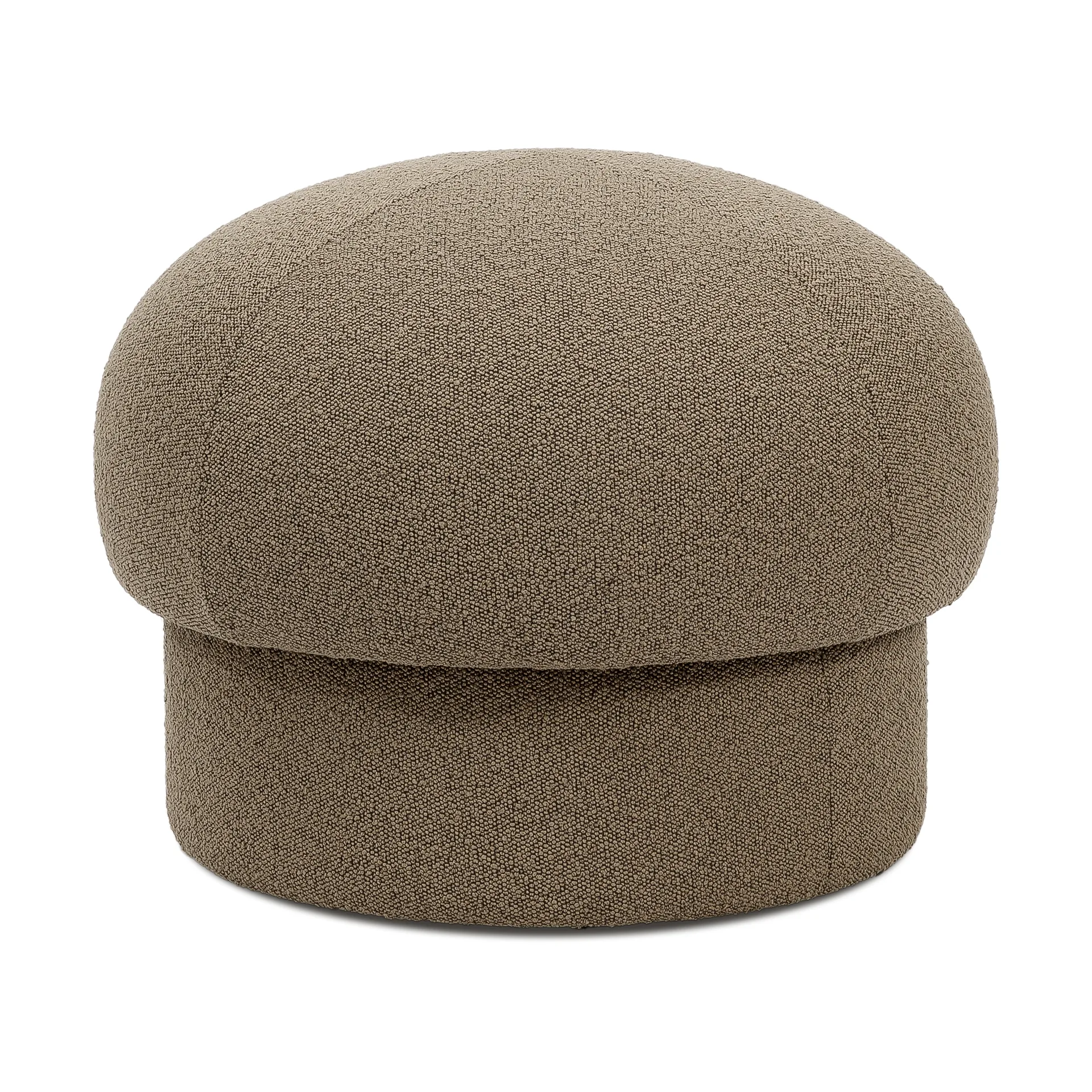 Pouf Uno Ø65 cm, Brown Design House Stockholm