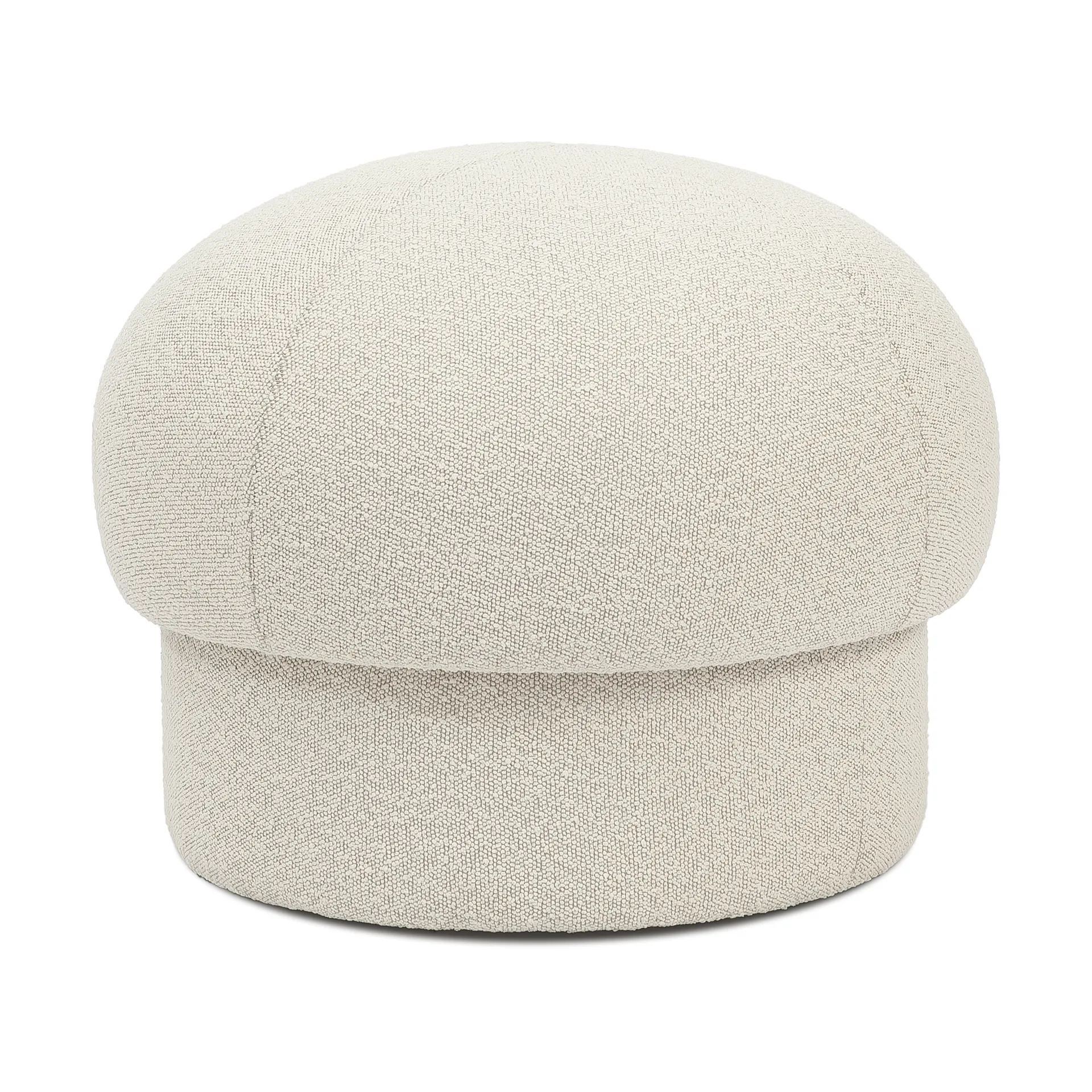 Pouf Uno Ø65 cm, Cream Design House Stockholm