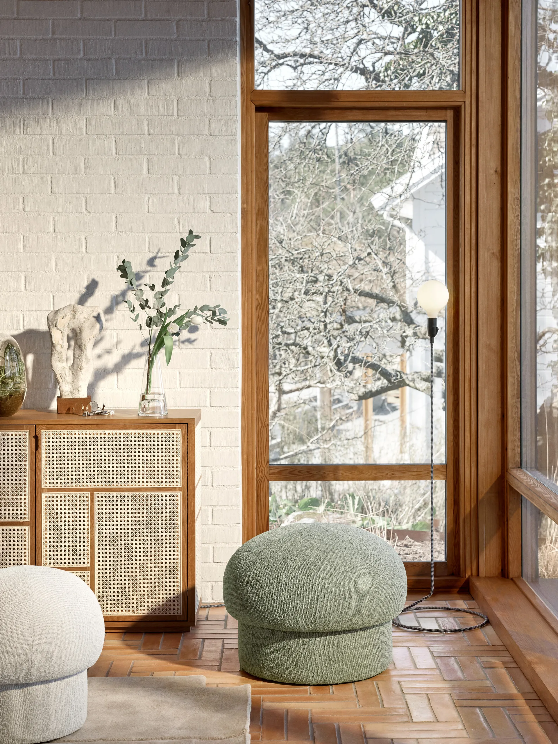 Pouf Uno Ø65 cm, Green Design House Stockholm