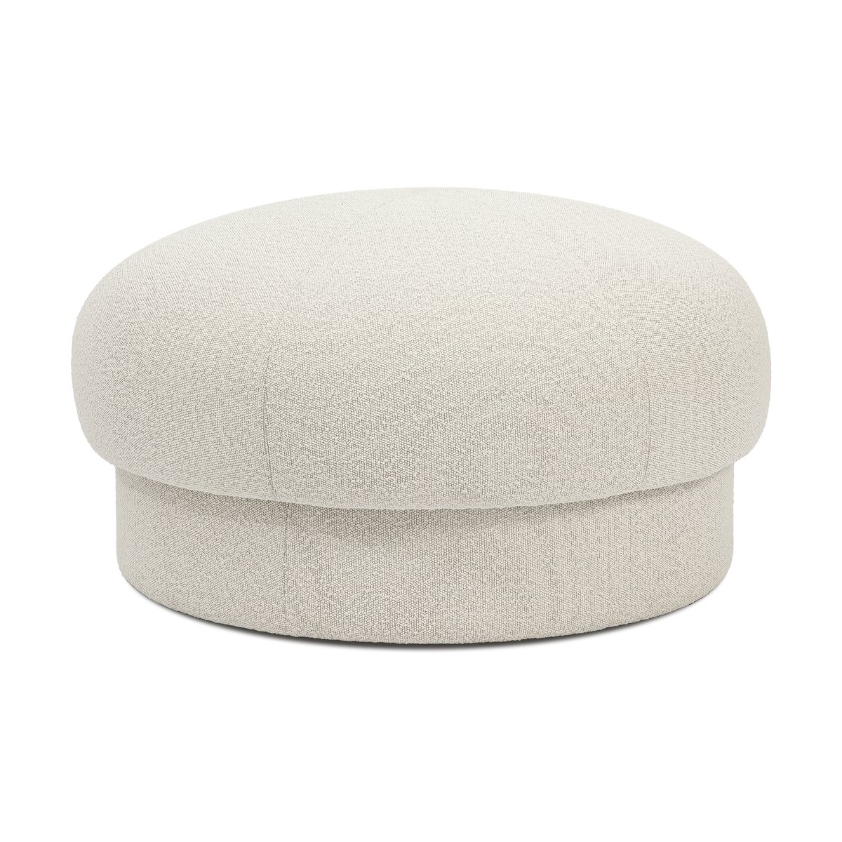 Design House Stockholm Pouf Uno 94 cm Cream | Design Scandinave | Poufs | Beige