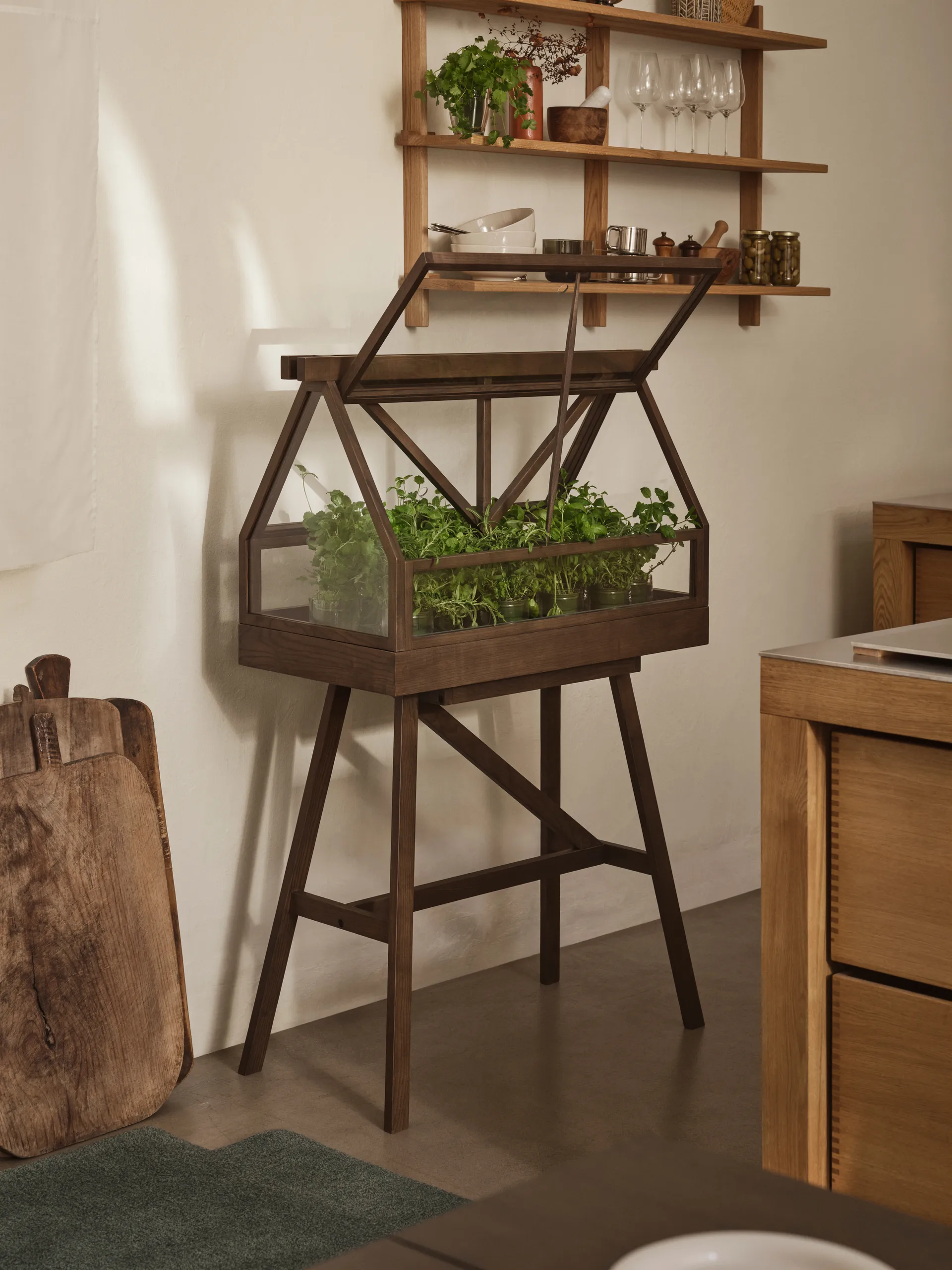 Serre Greenhouse, Dark ash Design House Stockholm