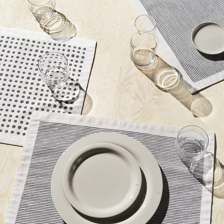 Set de table Design House Stockholm 37x50 cm - Off white-stripe - Design House Stockholm