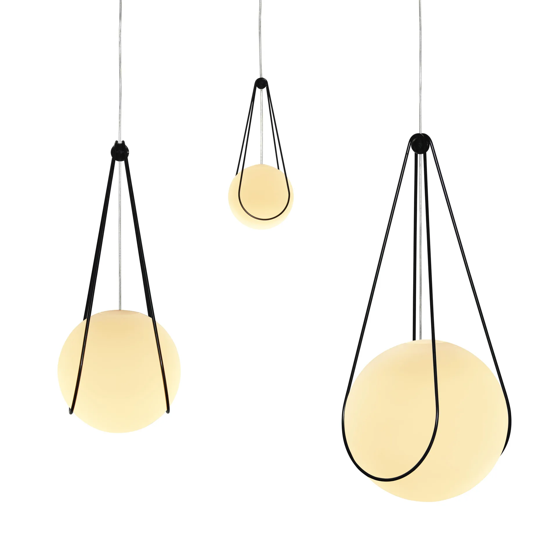 Support noir Kosmos, petit Design House Stockholm
