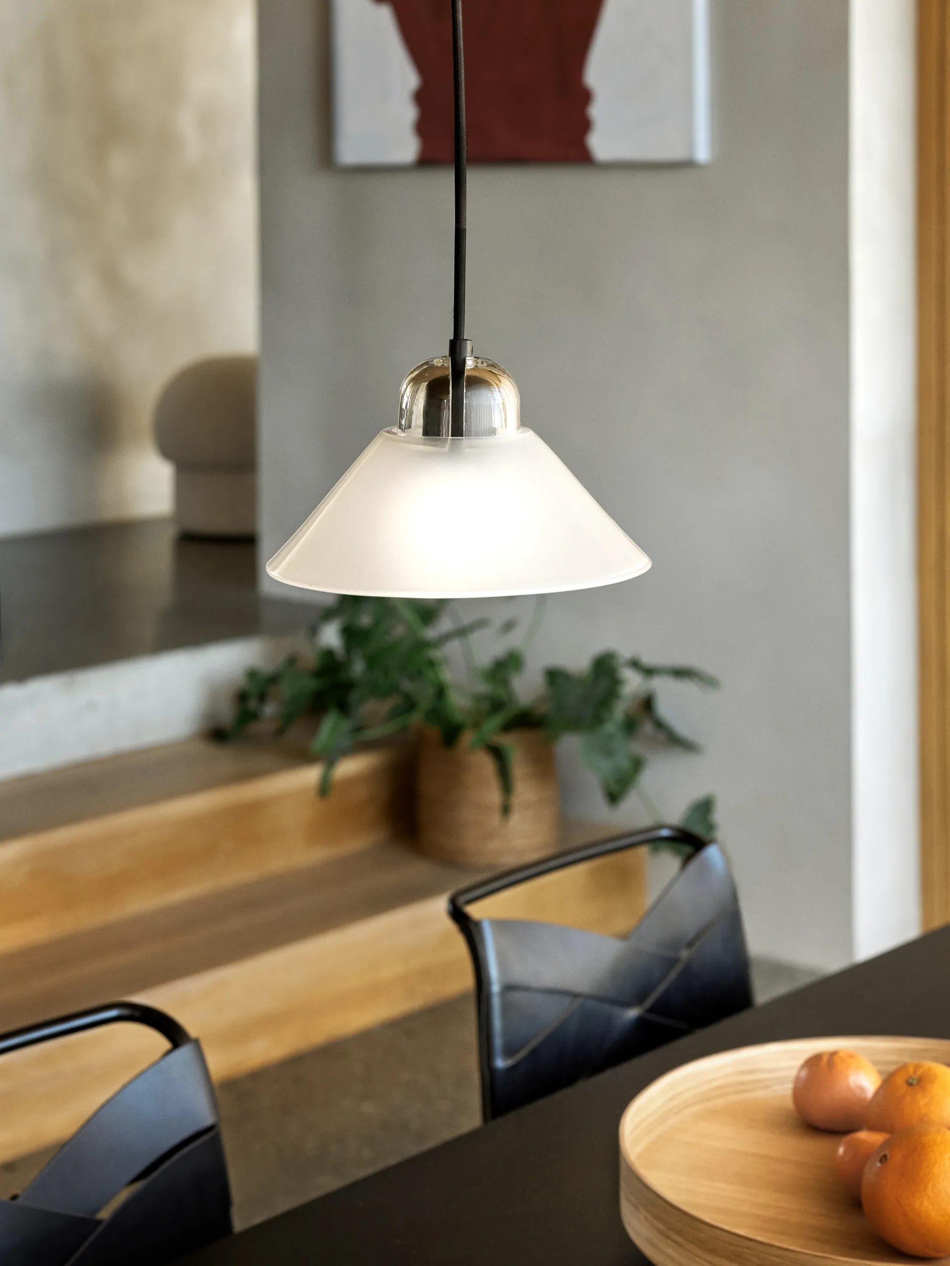 Suspension Kalo, Blanc-noir Design House Stockholm