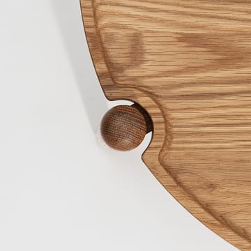 Table basse Aria Ø90 cm - Chêne 30 cm - Design House Stockholm