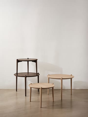 Table basse Aria basse 37 cm - Dark oak - Design House Stockholm