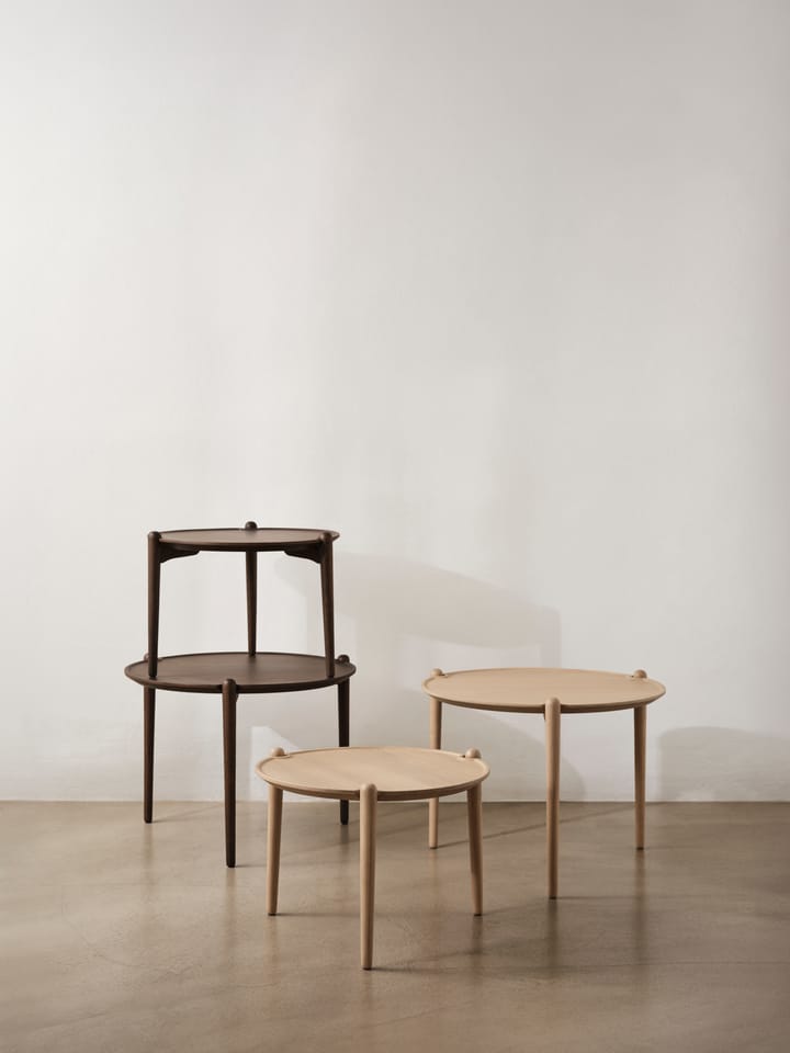 Table basse Aria basse 37 cm, Dark oak Design House Stockholm