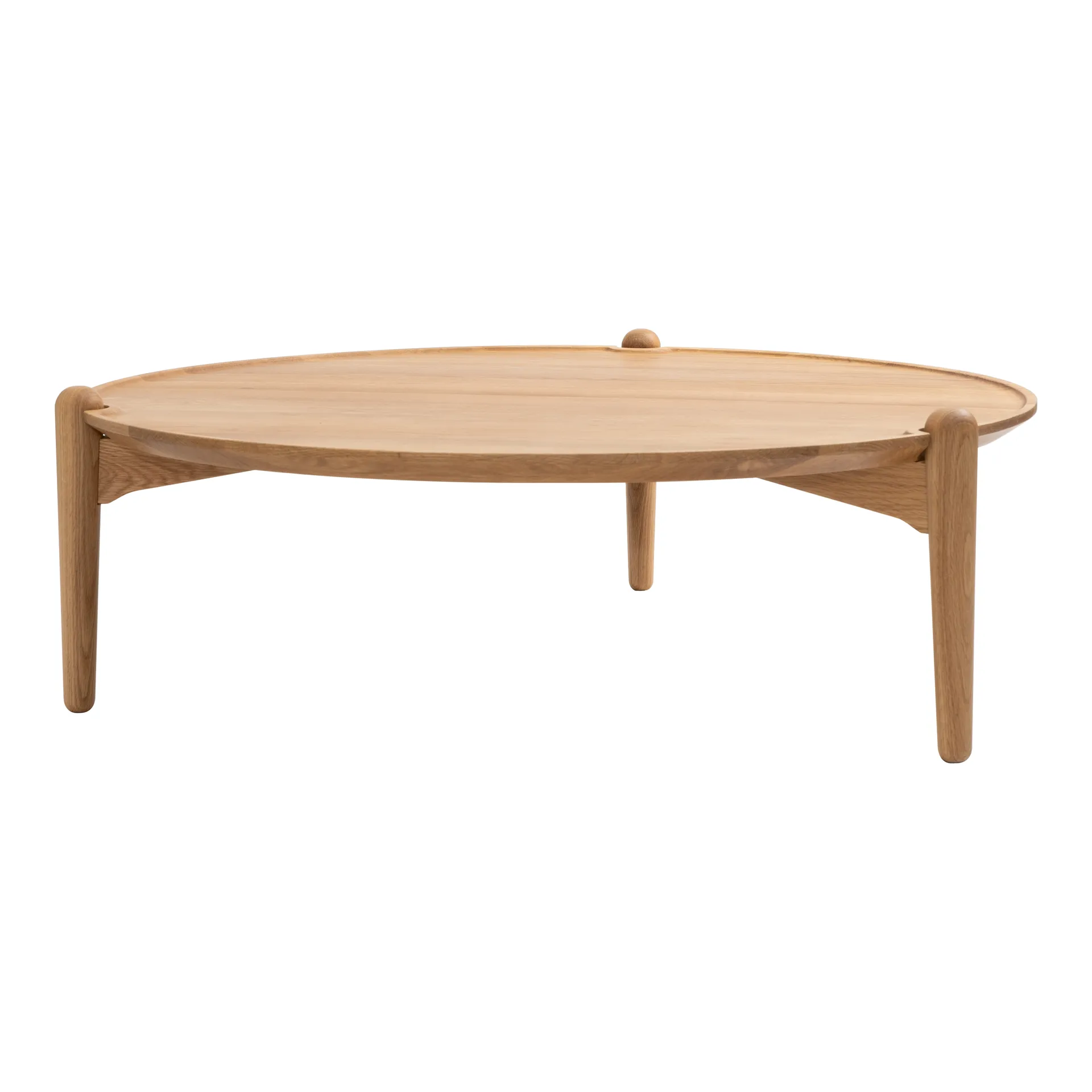 Table basse Aria, Chêne, Ø90x30 cm Design House Stockholm