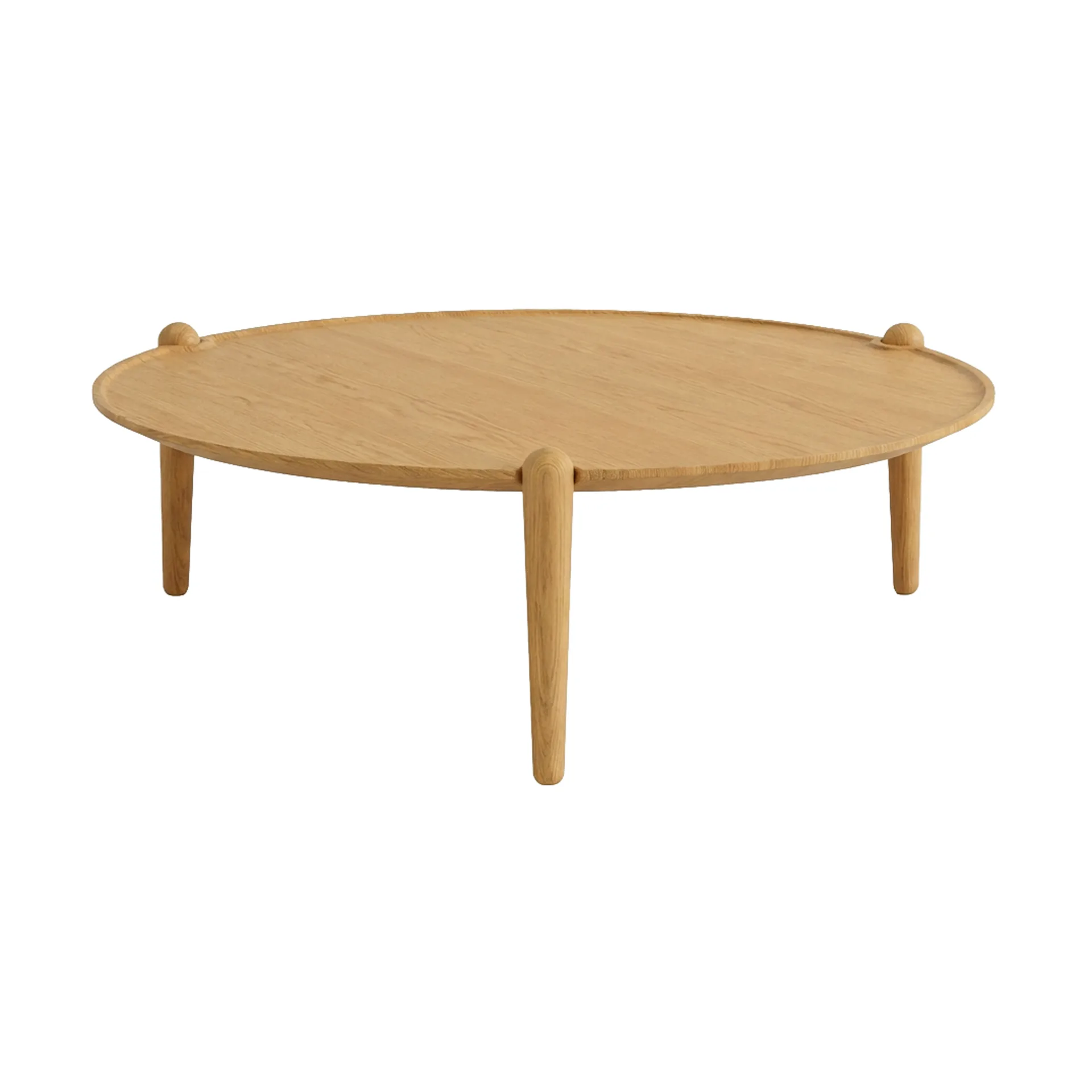 Table basse Aria, Chêne, Ø90x30 cm Design House Stockholm