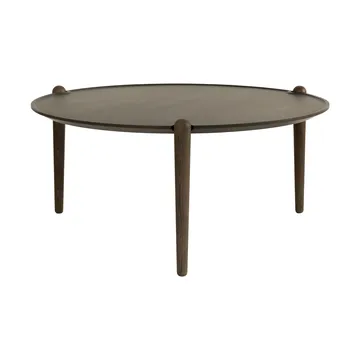 Table basse Aria - Chêne foncé, Ø90x42,5 cm - Design House Stockholm