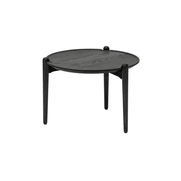 Table basse Aria - Chêne noir, Ø50x37 cm - Design House Stockholm