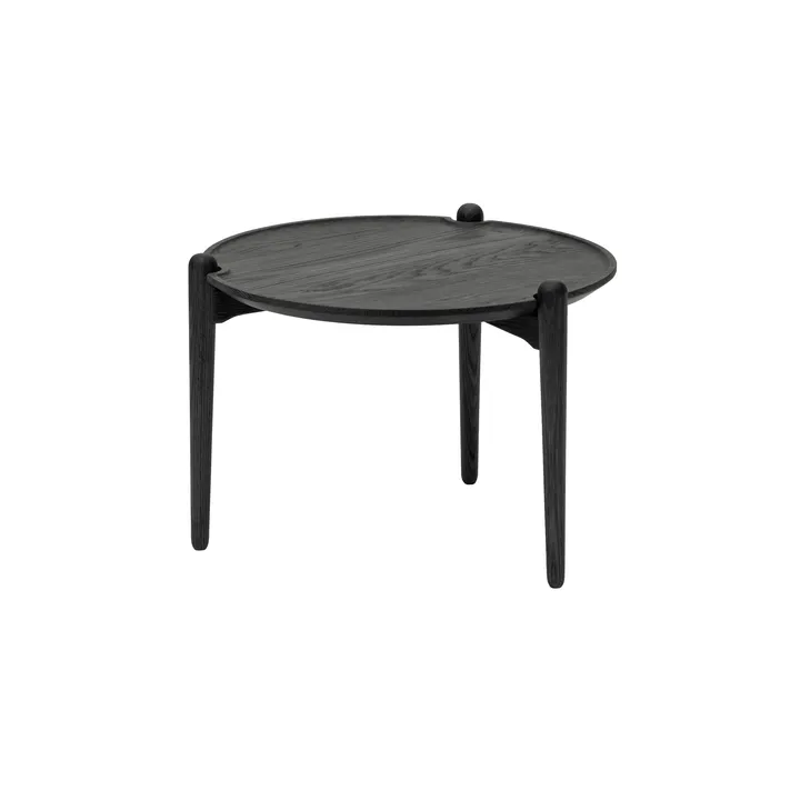 Table basse Aria - Chêne noir, Ø50x37 cm - Design House Stockholm