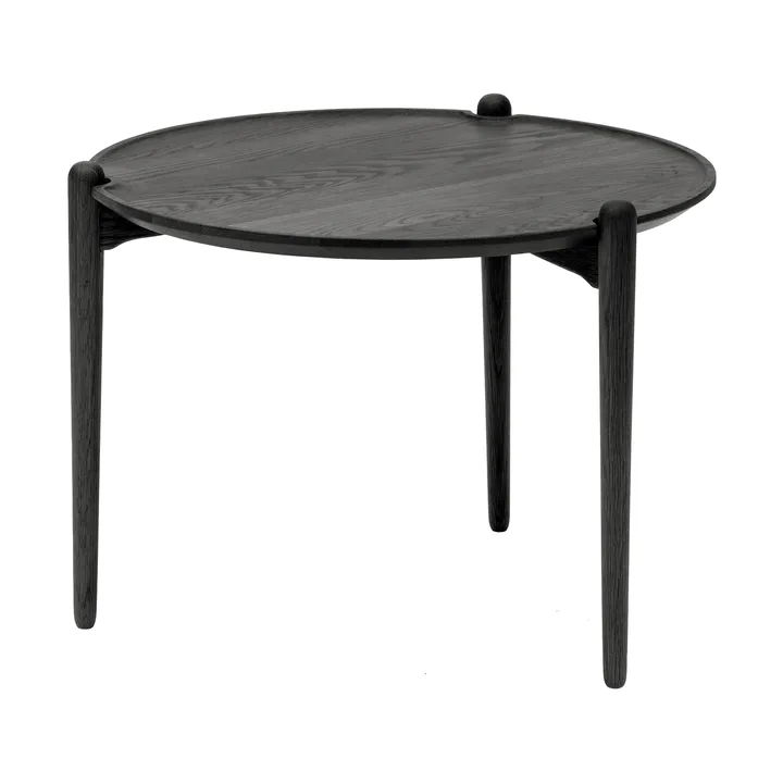 Table basse Aria - Chêne noir, Ø60x46 cm - Design House Stockholm