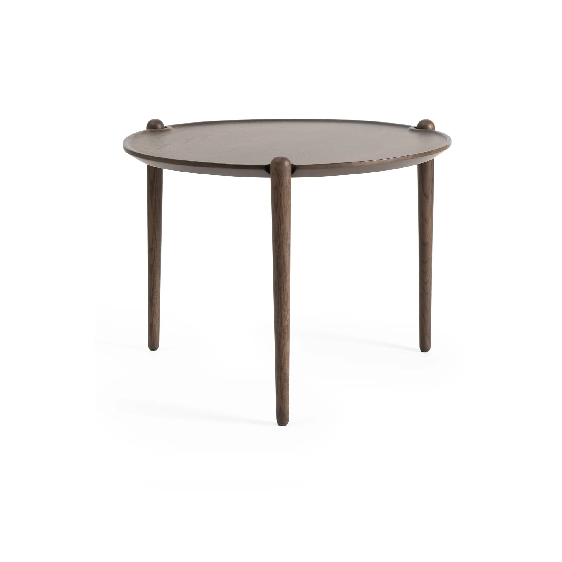 Table basse Aria, Dark oak, Ø60x46 cm Design House Stockholm