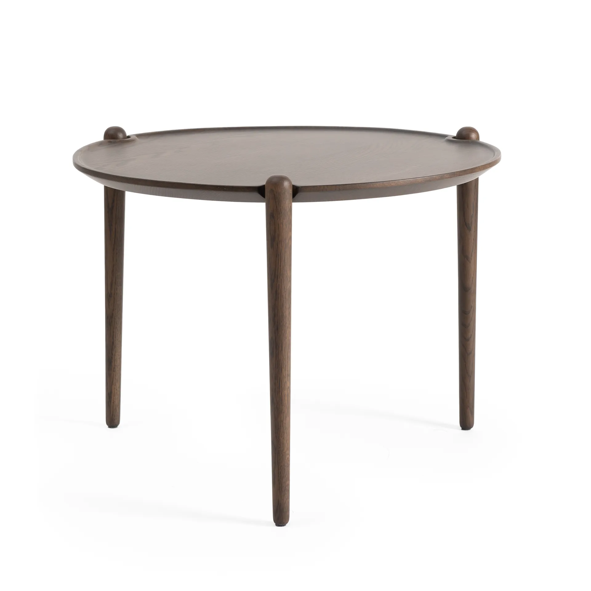 Table basse Aria, Dark oak, Ø60x46 cm Design House Stockholm