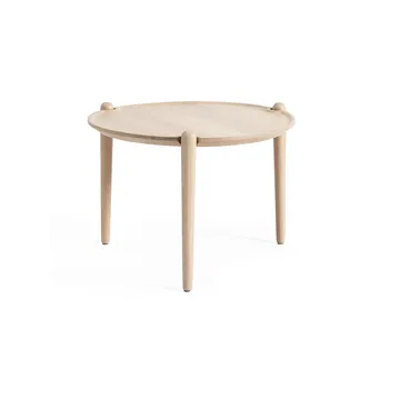 Table basse Aria - Light oak, Ø50x37 cm - Design House Stockholm