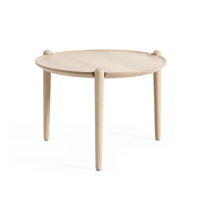 Table basse Aria - Light oak, Ø50x37 cm - Design House Stockholm