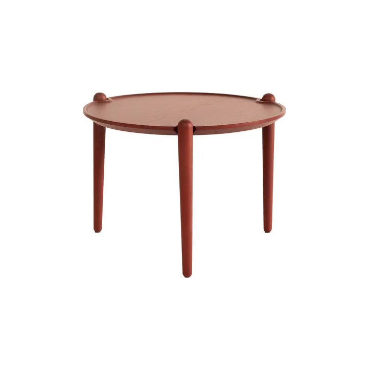 Table basse Aria - Red, Ø50x37 cm - Design House Stockholm