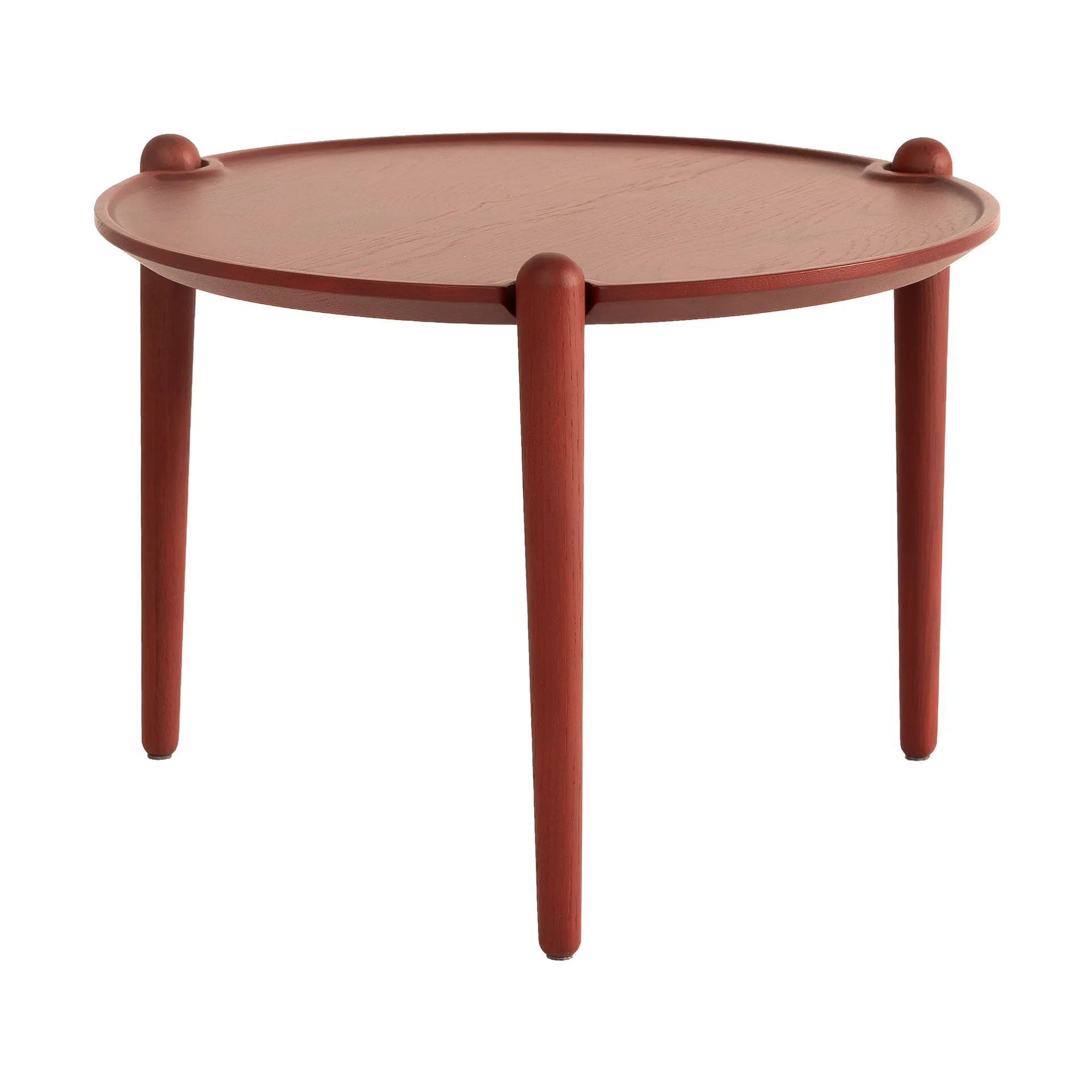 Table basse Aria, Red, Ø50x37 cm Design House Stockholm