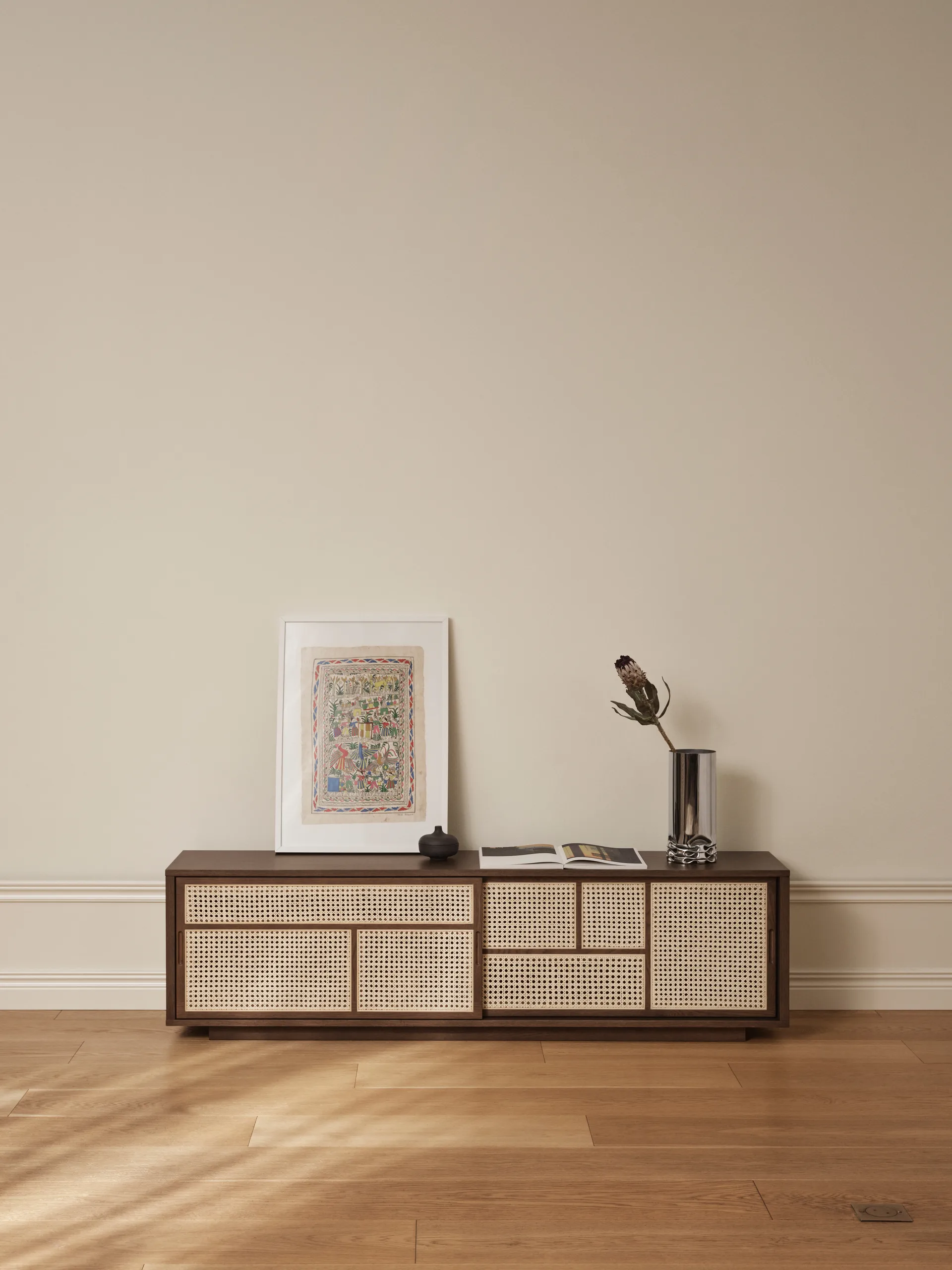 Table d'appoint Air, bas, Chêne foncé Design House Stockholm