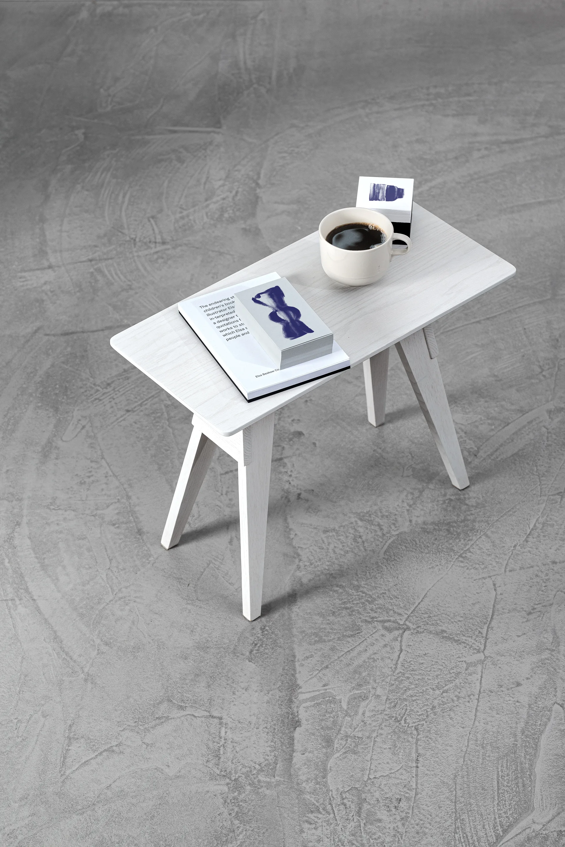Table d'appoint Arco S, Blanc Design House Stockholm