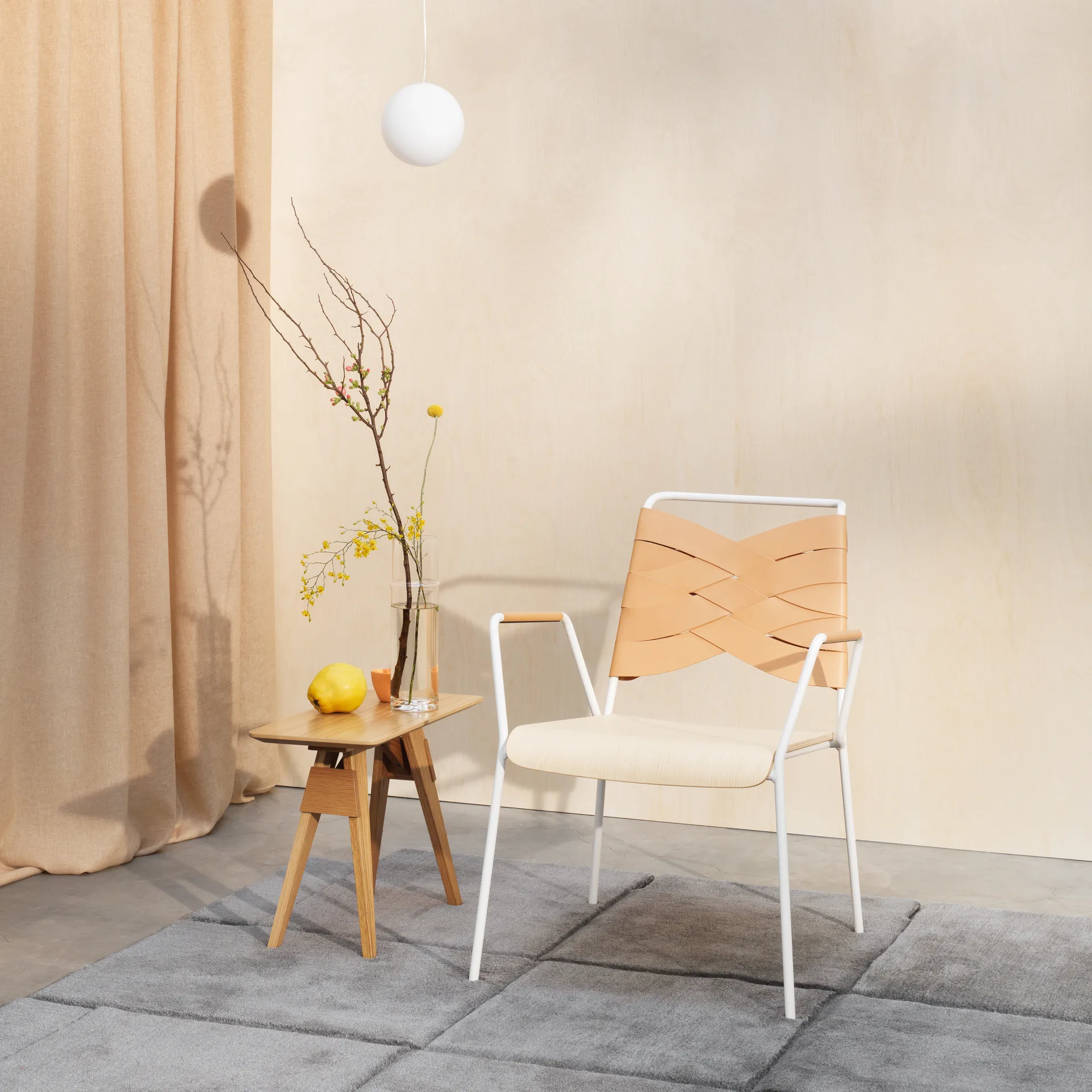 Table d'appoint Arco S, chêne Design House Stockholm