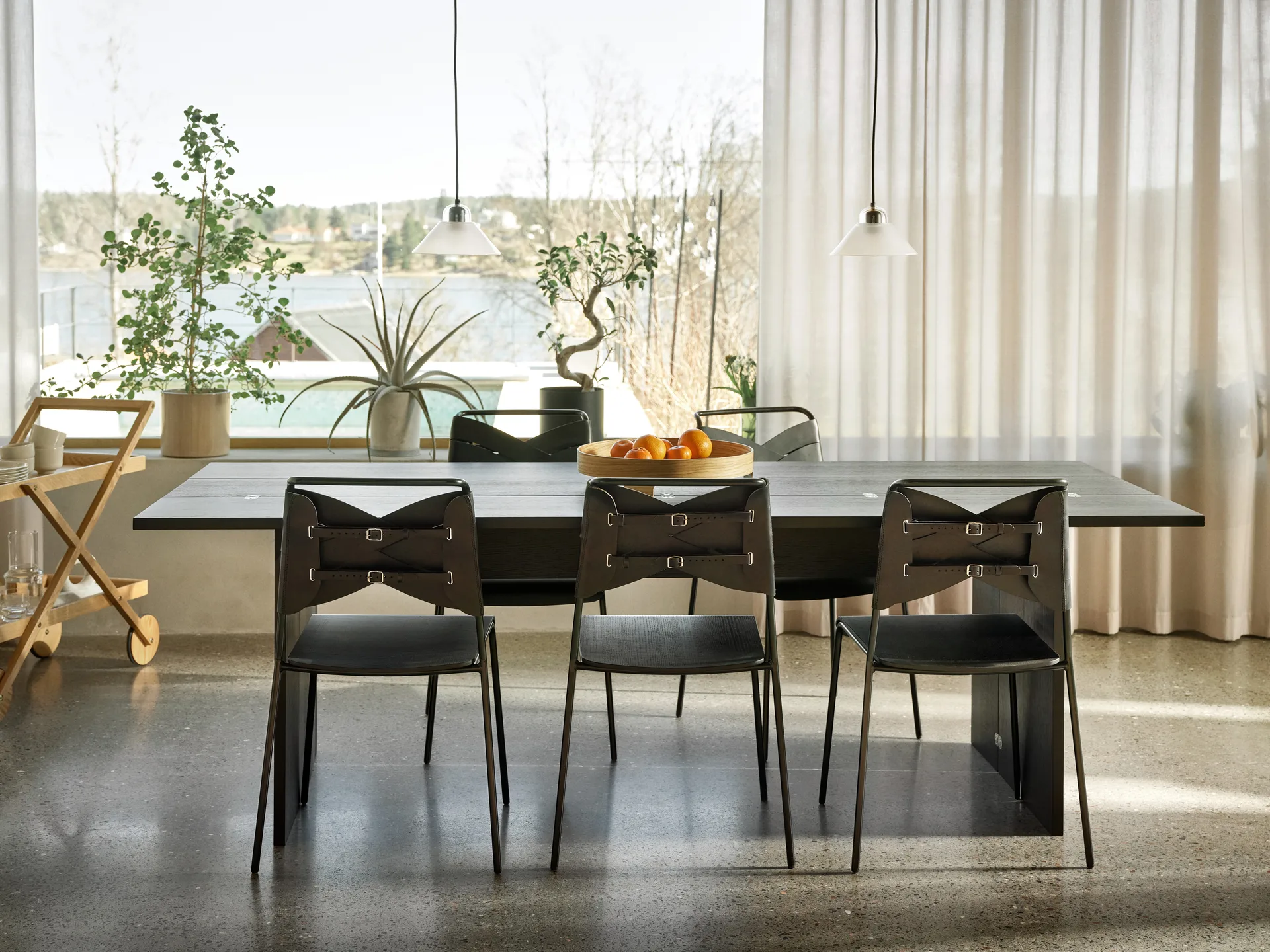 Table Flip, Noir 230 cm Design House Stockholm