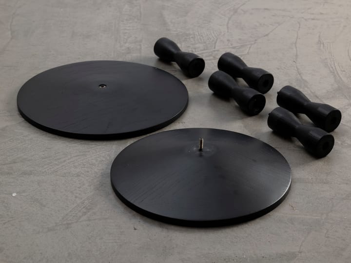 Table Pedestal Ø31x67,5 cm, Black Design House Stockholm