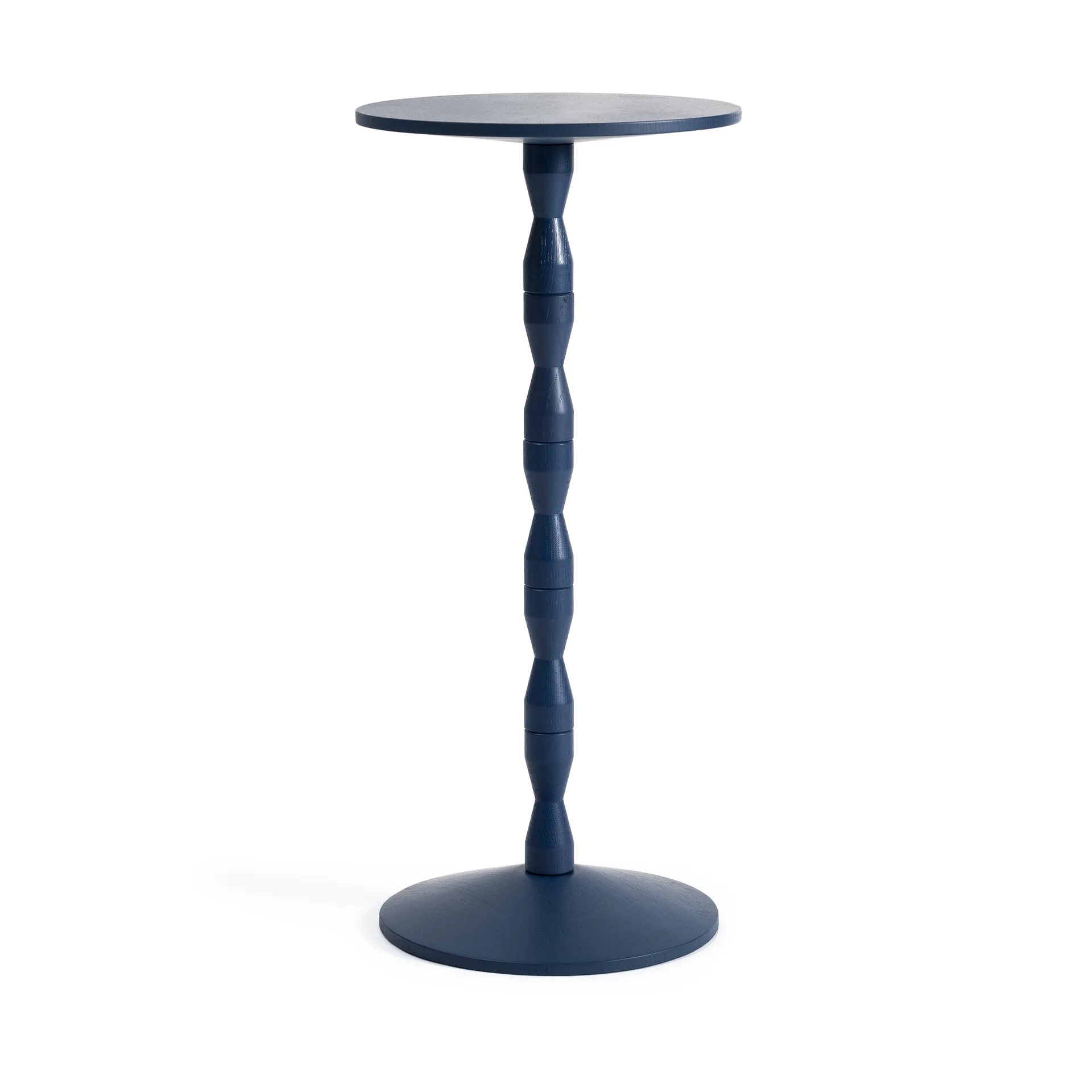 Table Pedestal Ø31x67,5 cm, Blue Design House Stockholm